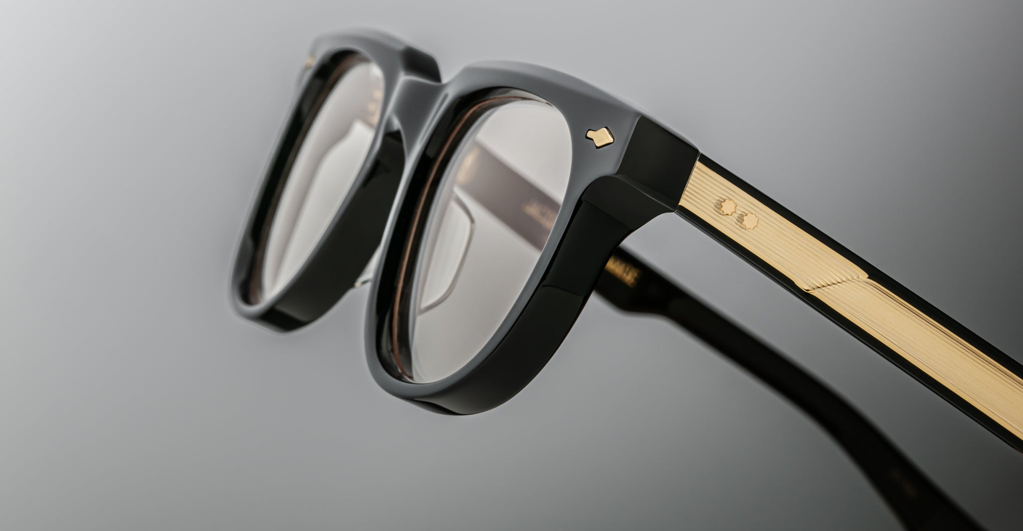 Jacques Marie Mage Stahler Optical Frame in Stallion JMMSTLRX-13F