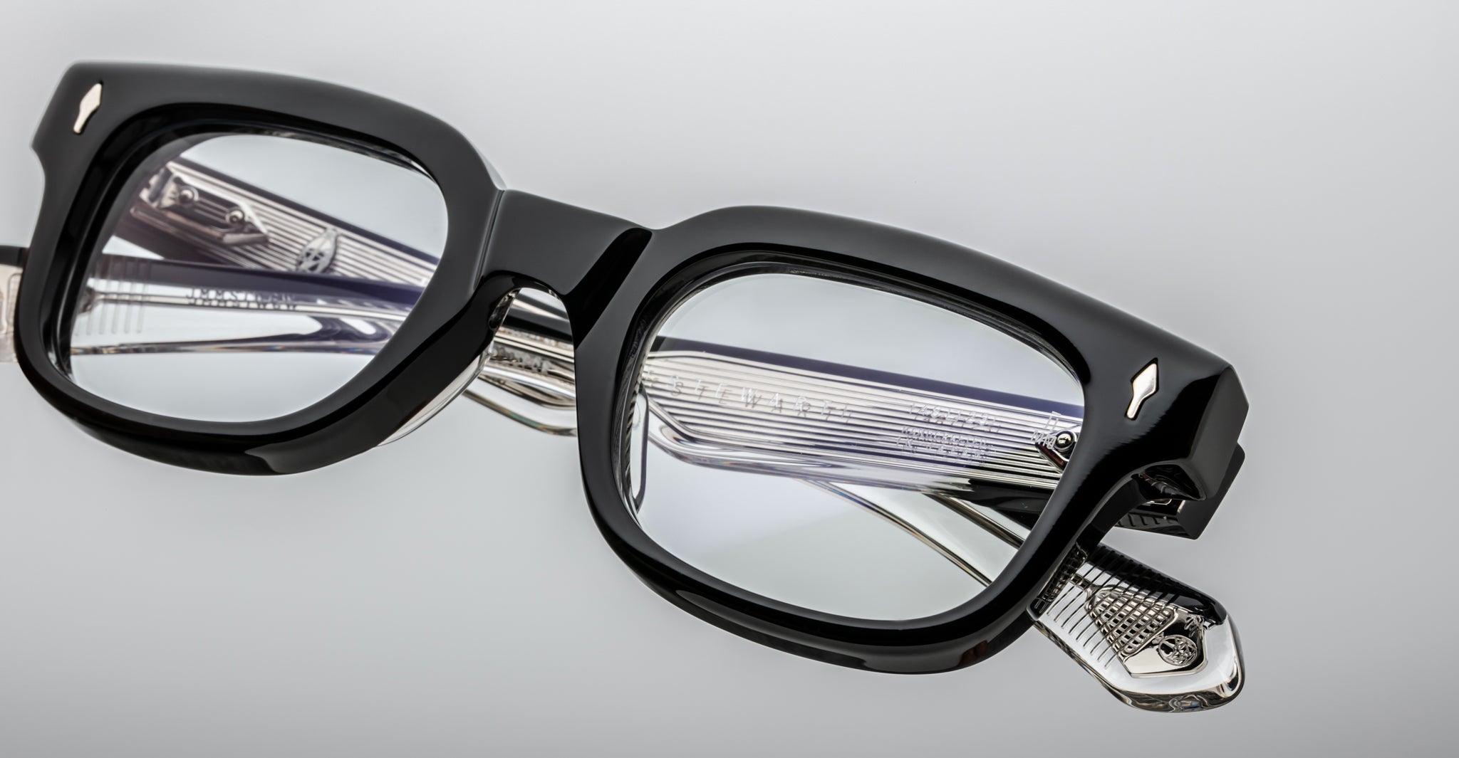 Jacques Marie Mage Stewart Optical in Titan JMMSTWRX-6W