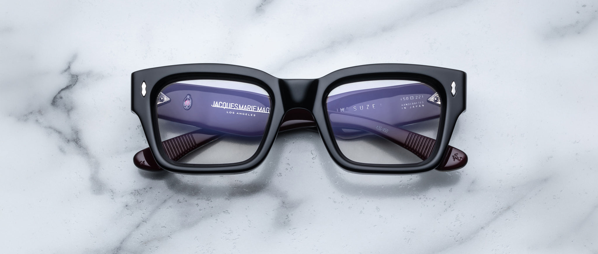 Jacques Marie Mage Suze Optical Frame in Bloodstone JMMSZRX-6P