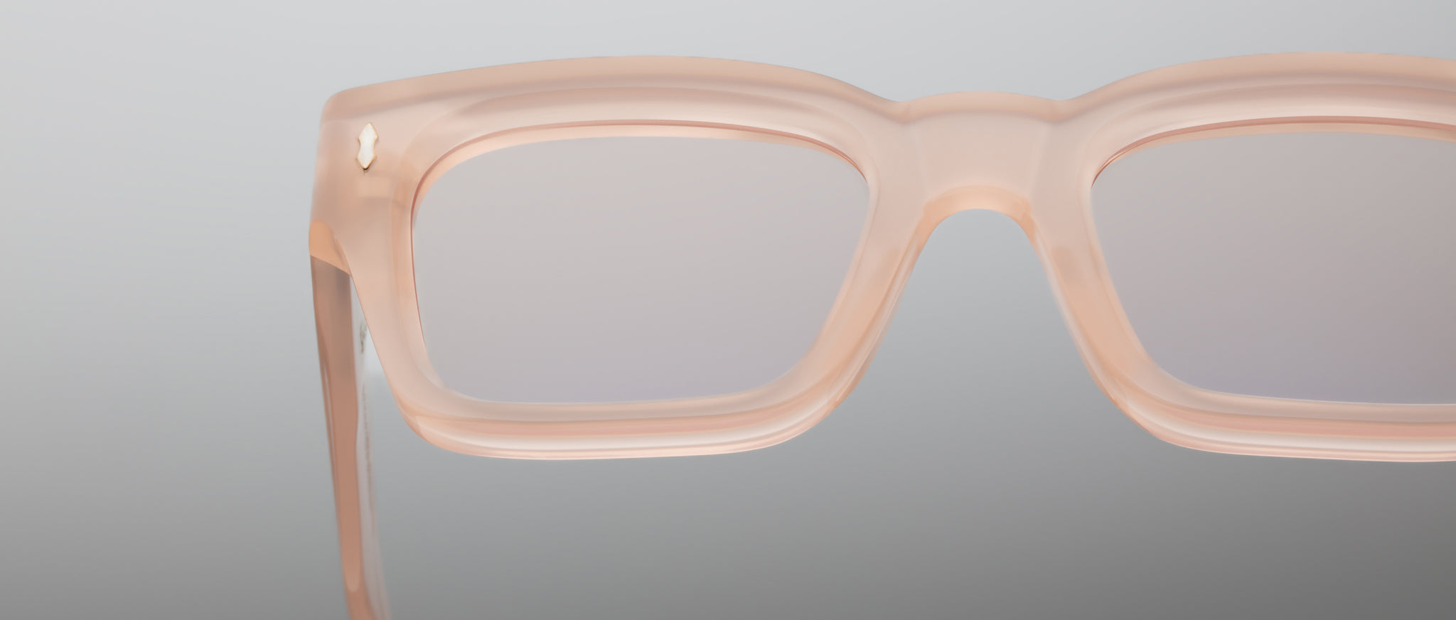 Jacques Marie Mage Suze Optical Frame in Pink Quartz JMMSZRX-15U