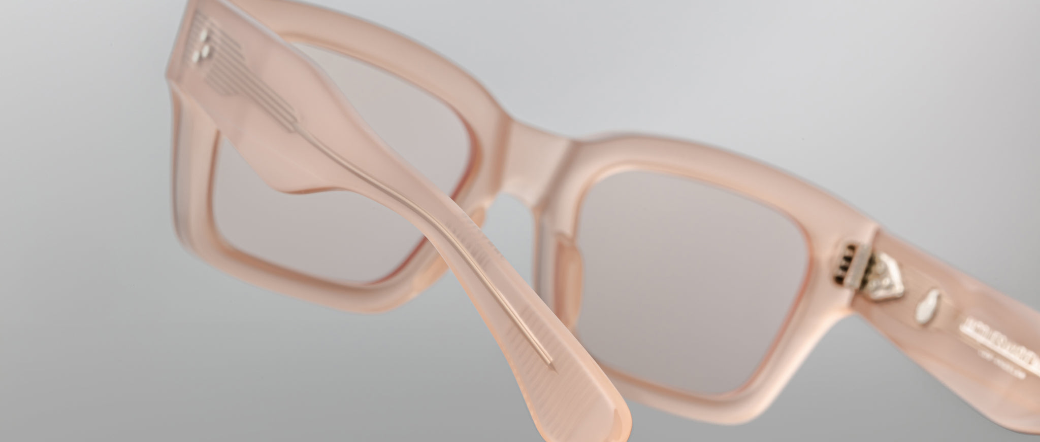 Jacques Marie Mage Suze Optical Frame in Pink Quartz JMMSZRX-15U