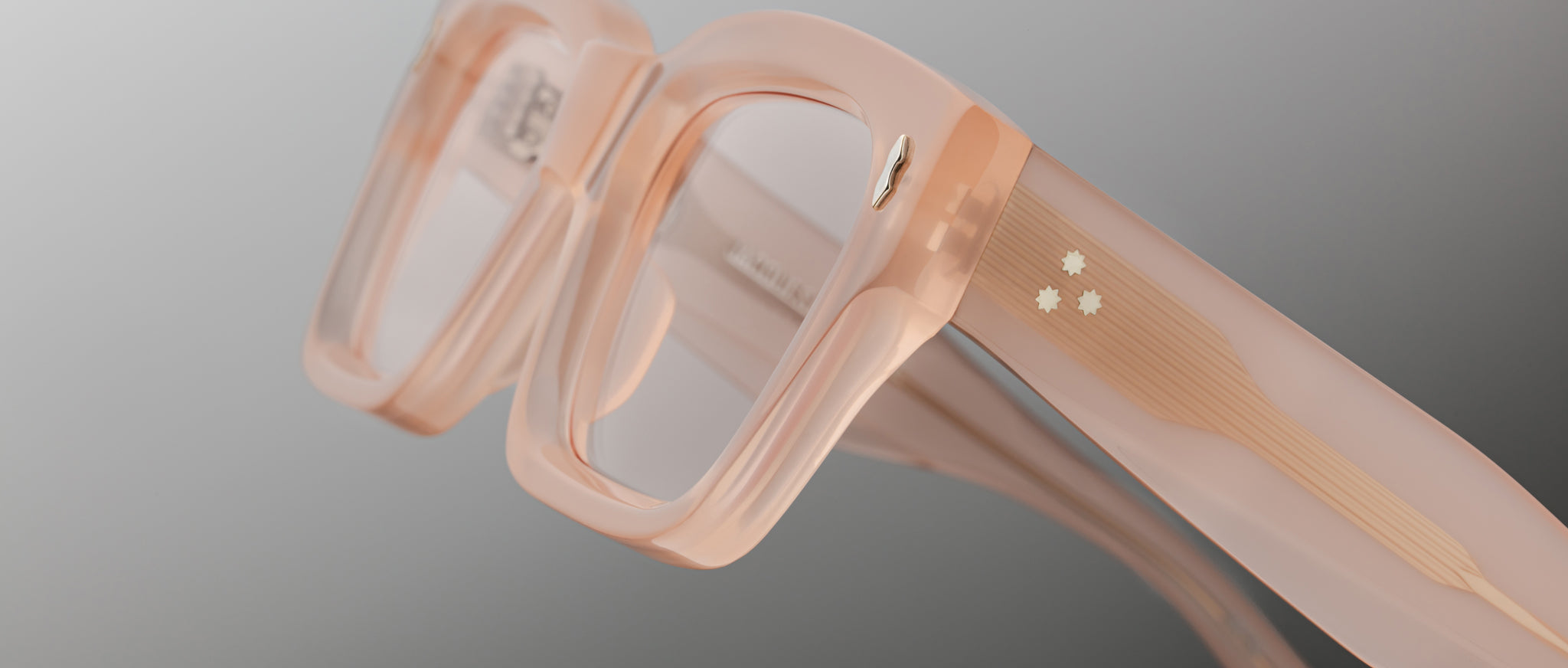 Jacques Marie Mage Suze Optical Frame in Pink Quartz JMMSZRX-15U