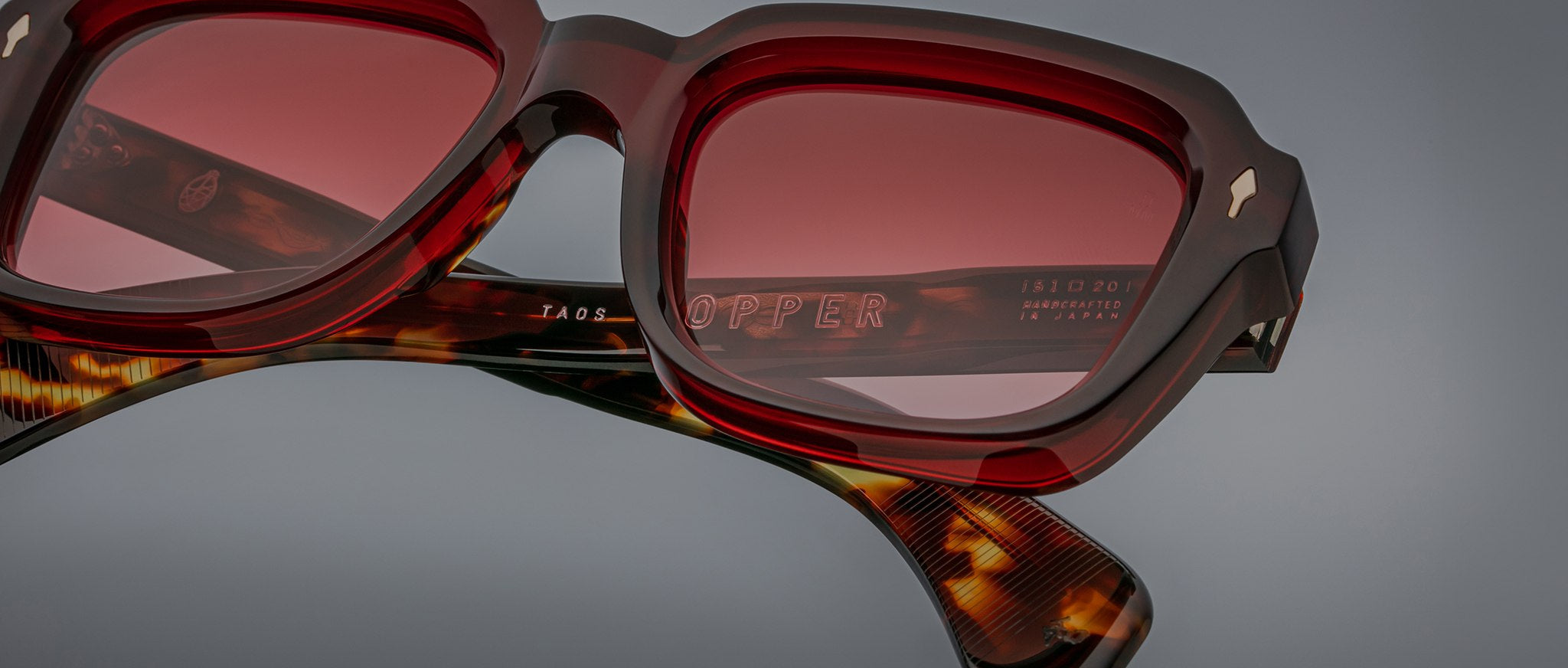 Jacques Marie Mage Taos in Burgundy JMMRT-24
