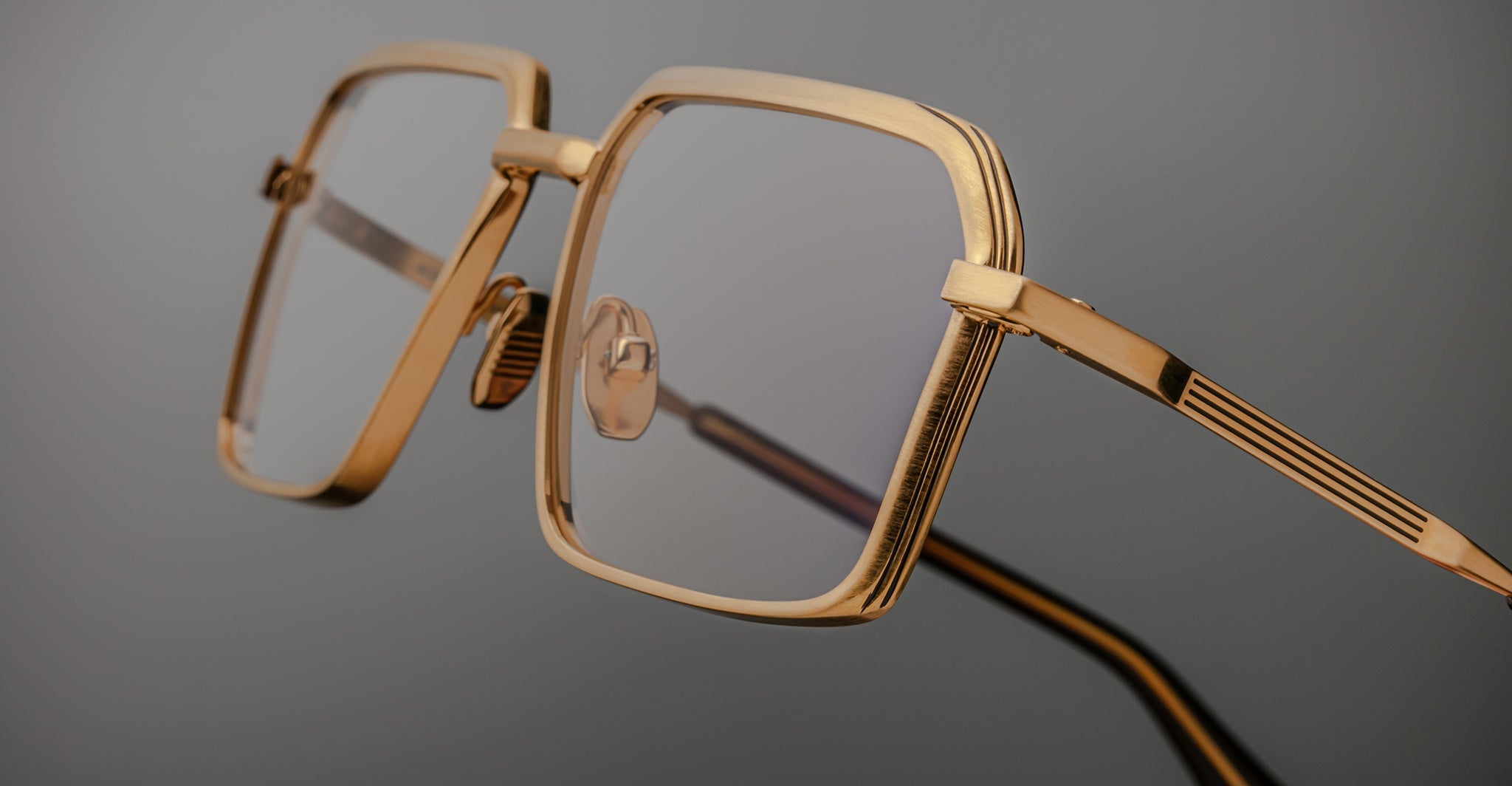 Jacques Marie Mage Vasco in Gold Optical JMMVSRX-40