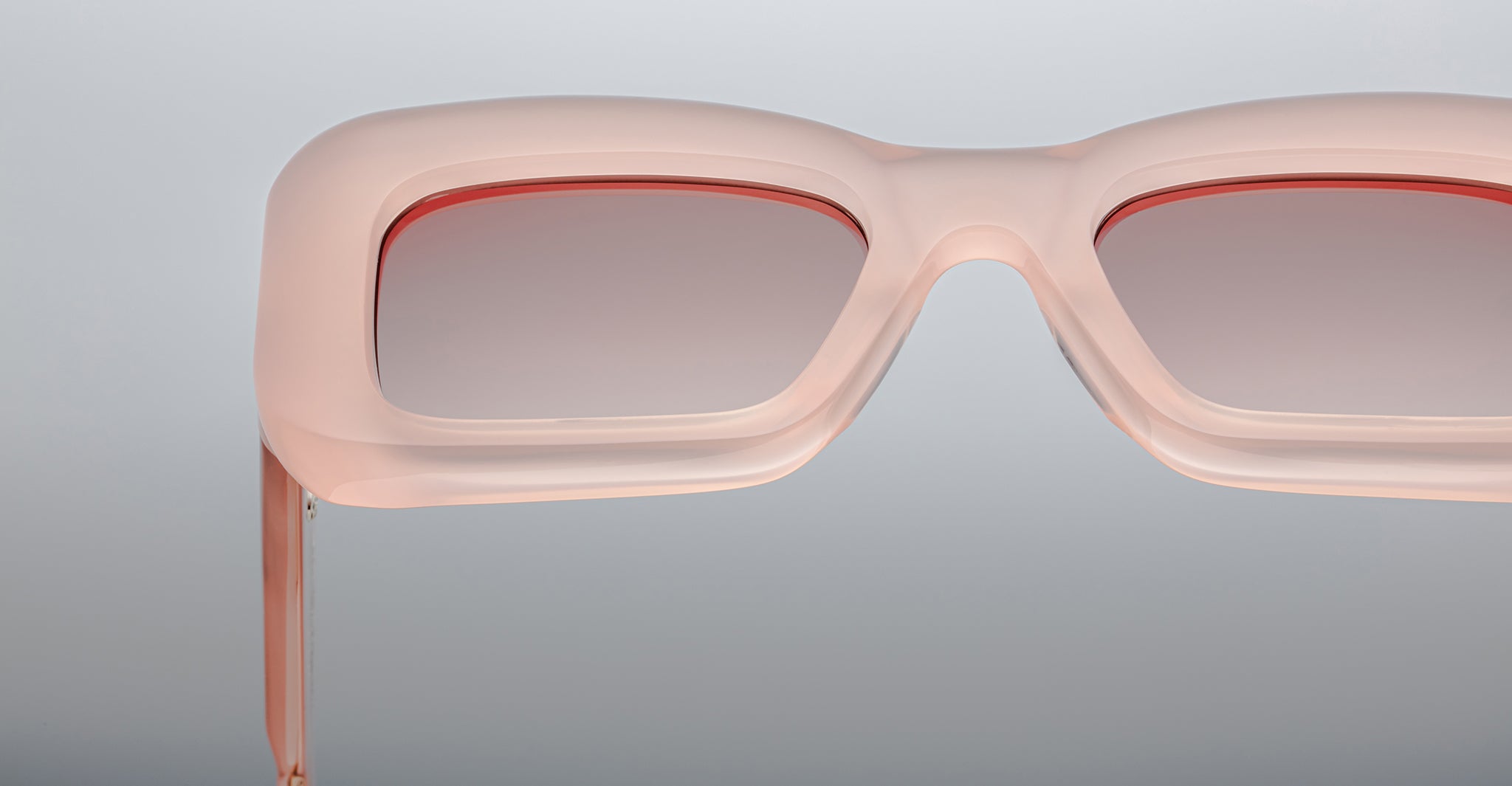 Jacques Marie Mage Vito in Peach Sunglass JMMVT-11E