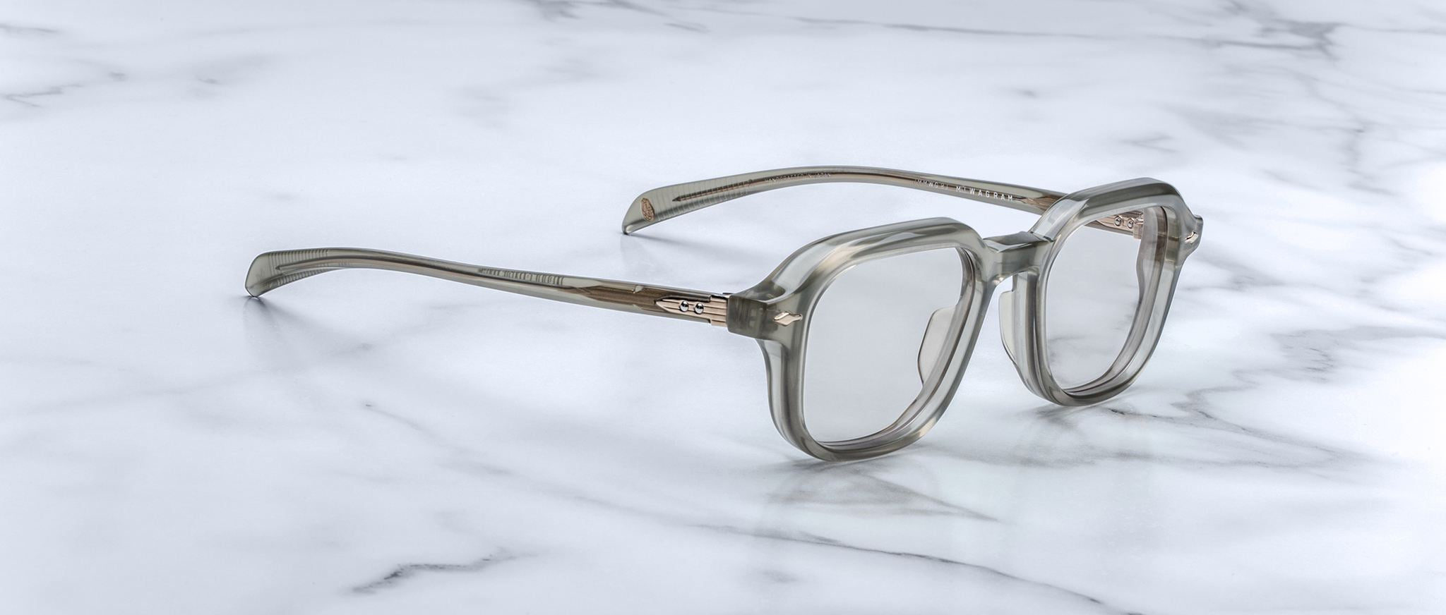 Jacques Marie Mage Wagram in Sky Grey Rx JMMWGRX-8J