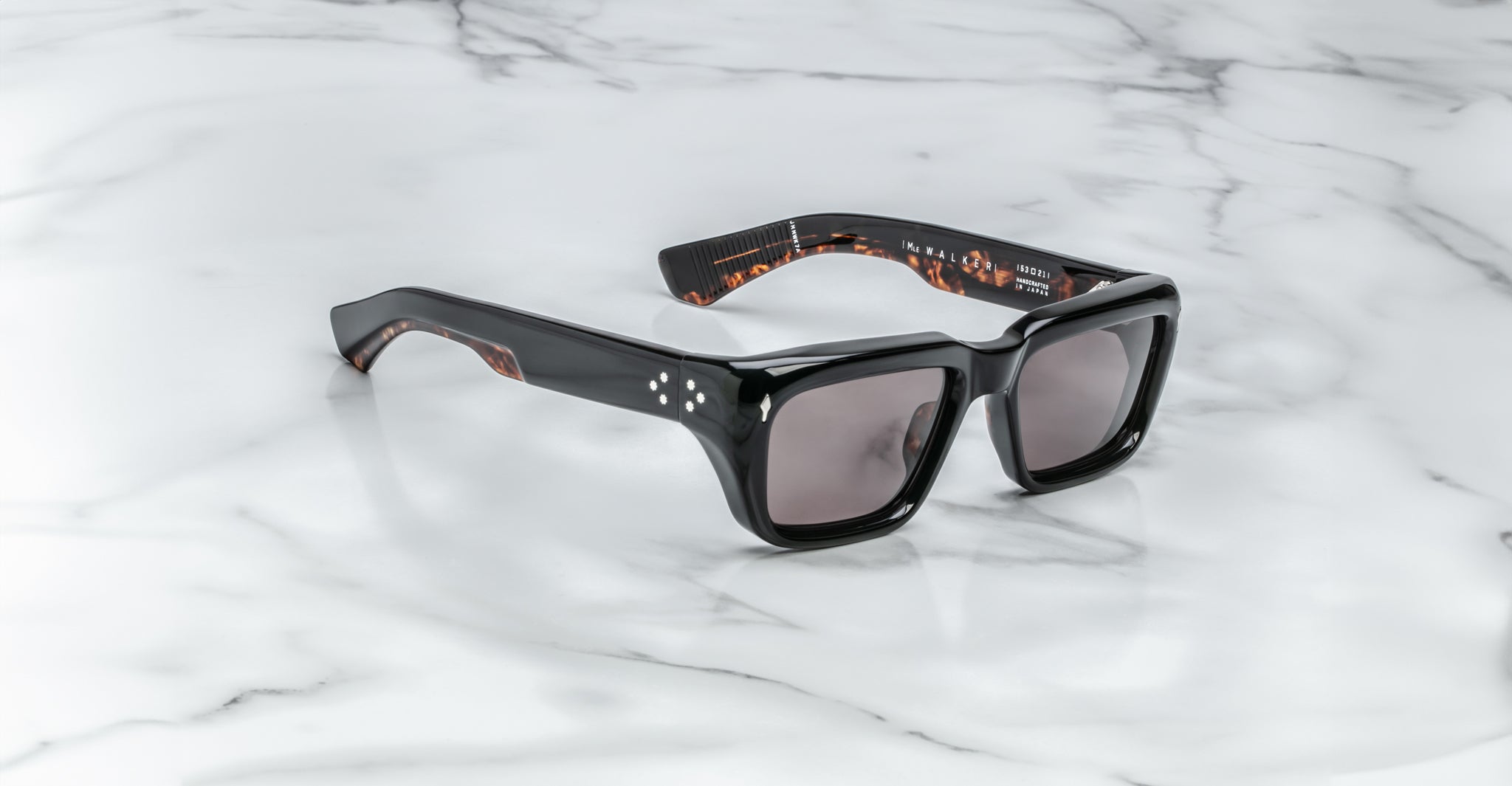 Jacques Marie Mage Walker Sunglass in Noir 7 JMMWK-7A