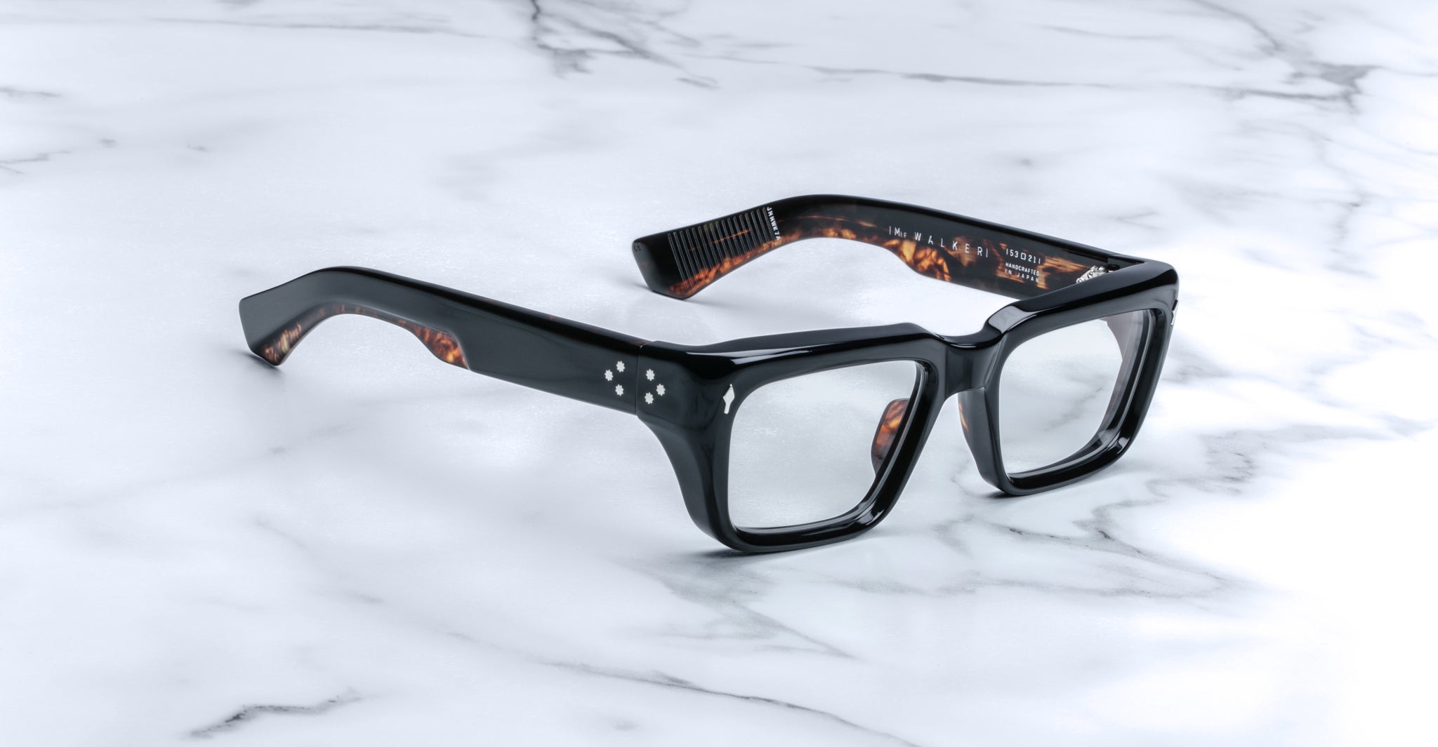 Jacques Marie Mage Walker Optical in Noir 7 JMMWKRX-7A