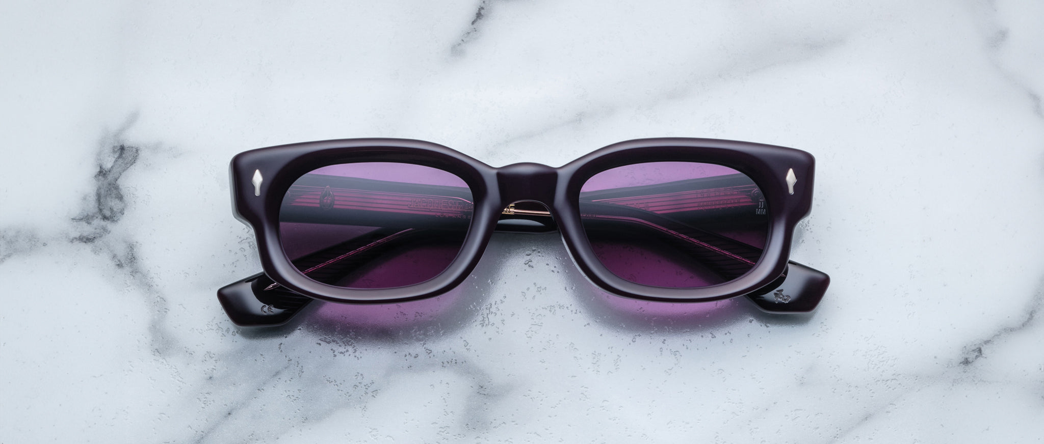 Jacques Marie Mage Whiskeyclone in Aubergine JMMWC-11U