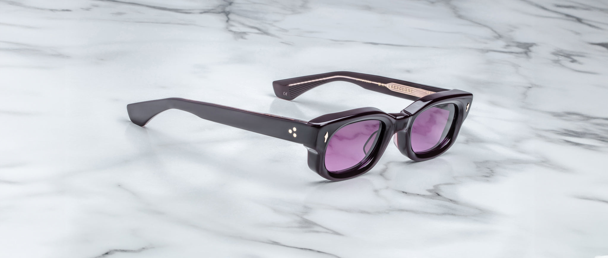Jacques Marie Mage Whiskeyclone in Aubergine JMMWC-11U