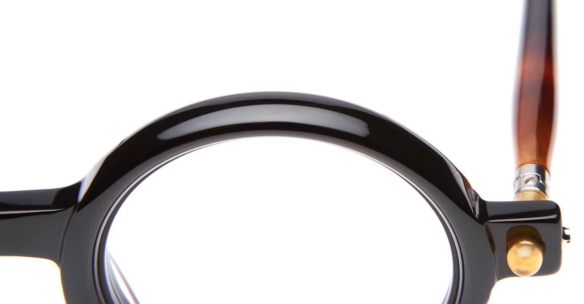 Kuboraum P1 BS HA Black Shine Tortoise Black Shine