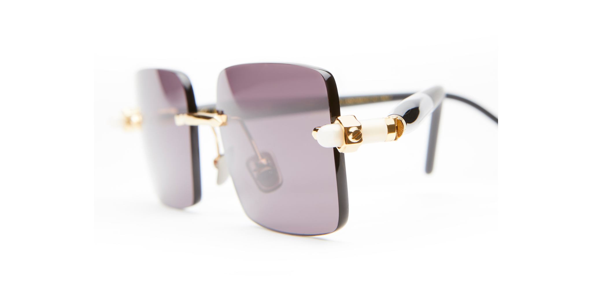 Kuboraum GD BB in Gold with Black Shine and Black Matte KRSP56GDBB00004Y