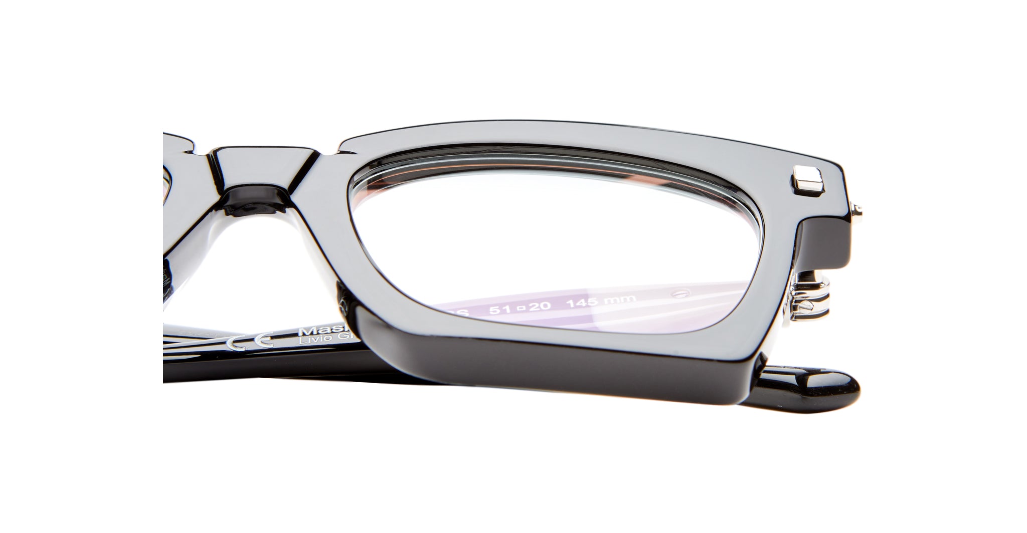 Kuboraum J5 Optical Frame in BS Black Shine KRO0J5BS000000OP