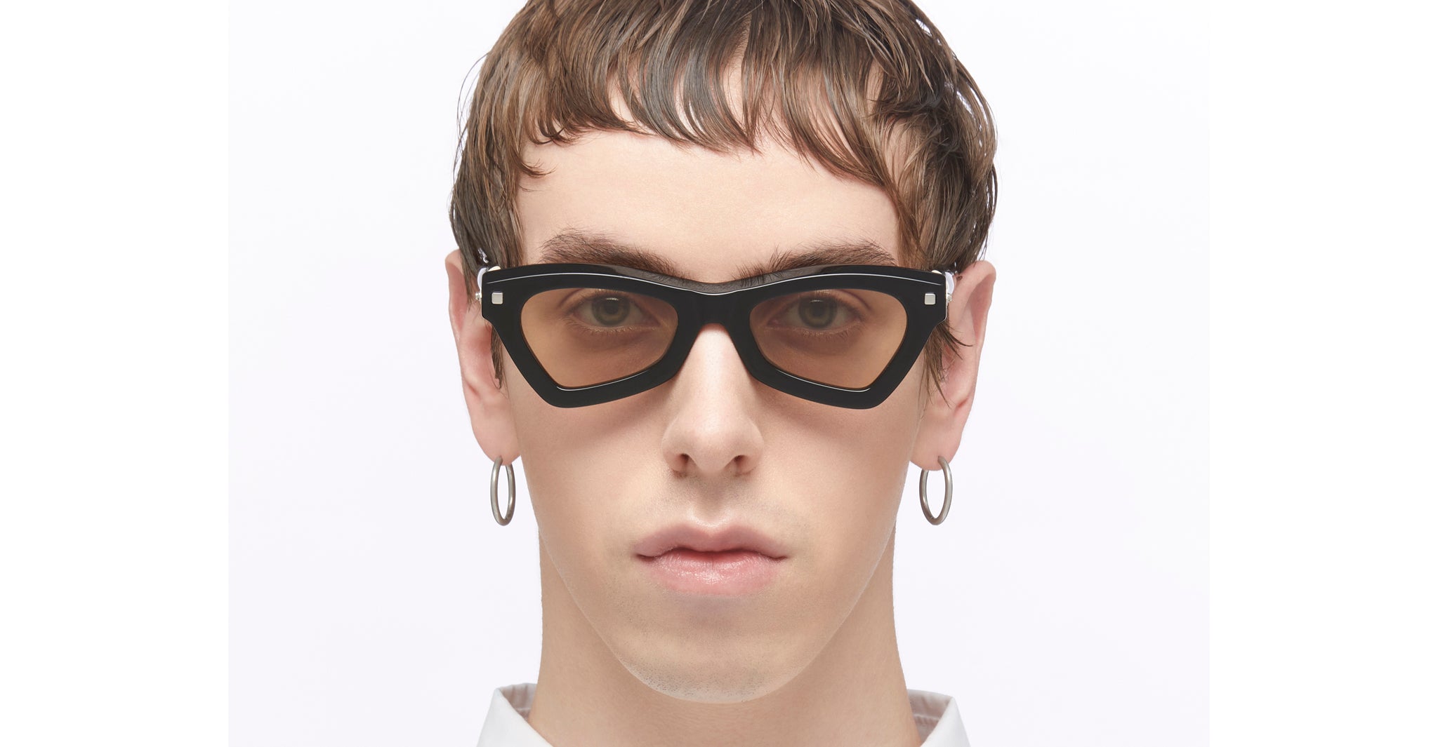 Kuboraum J7 Sunglass in BS Black Shine KRS0J7BS0000002M