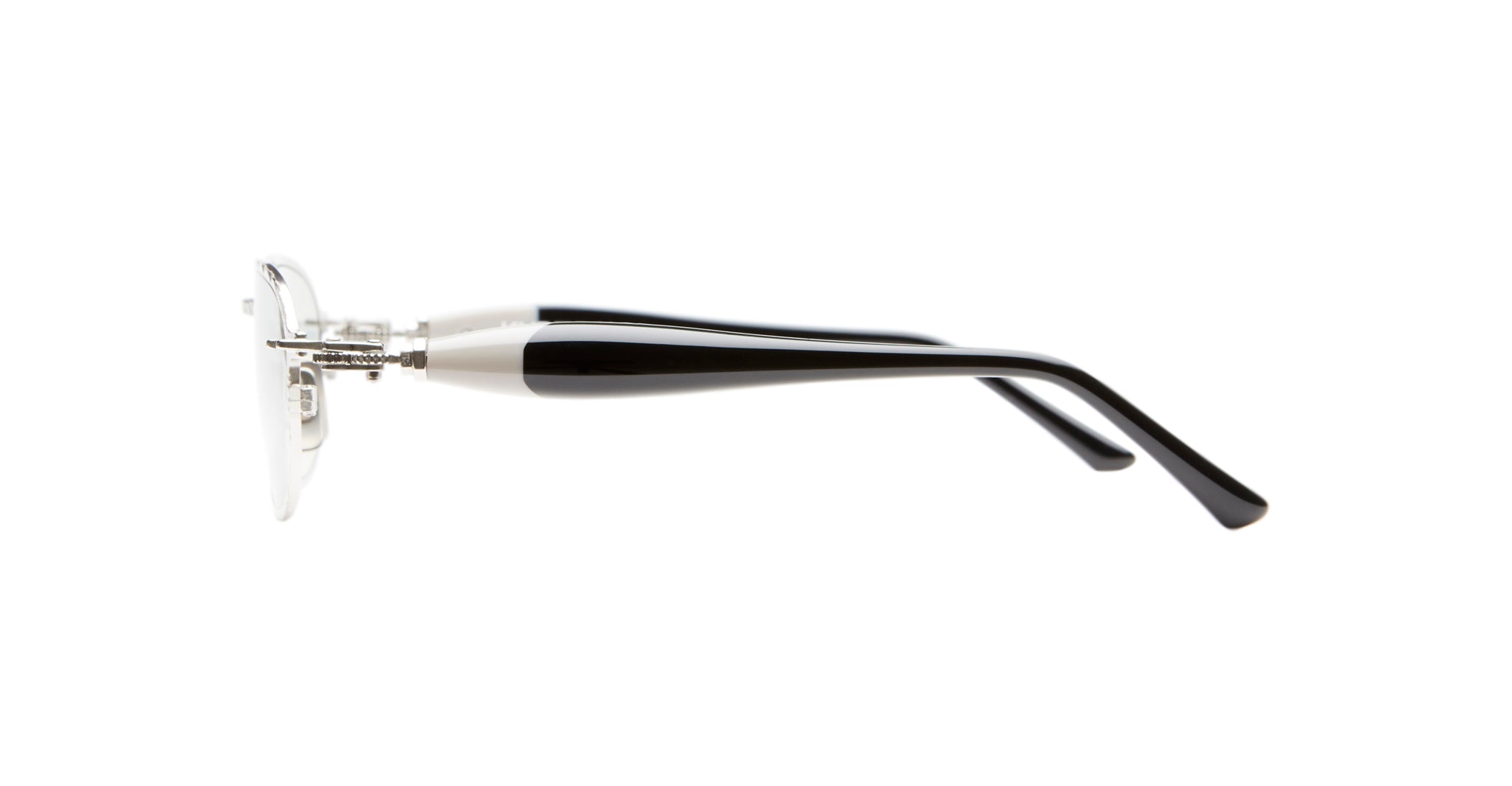 Kuboraum J71 Sunglass in SI Silver Profile