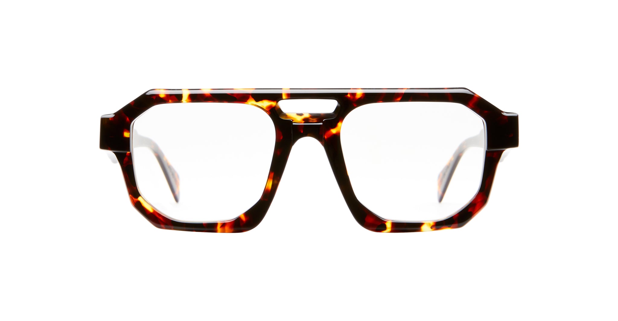 Kuboraum K33 TPR in Tortoise KROK33TOR00000OP Front