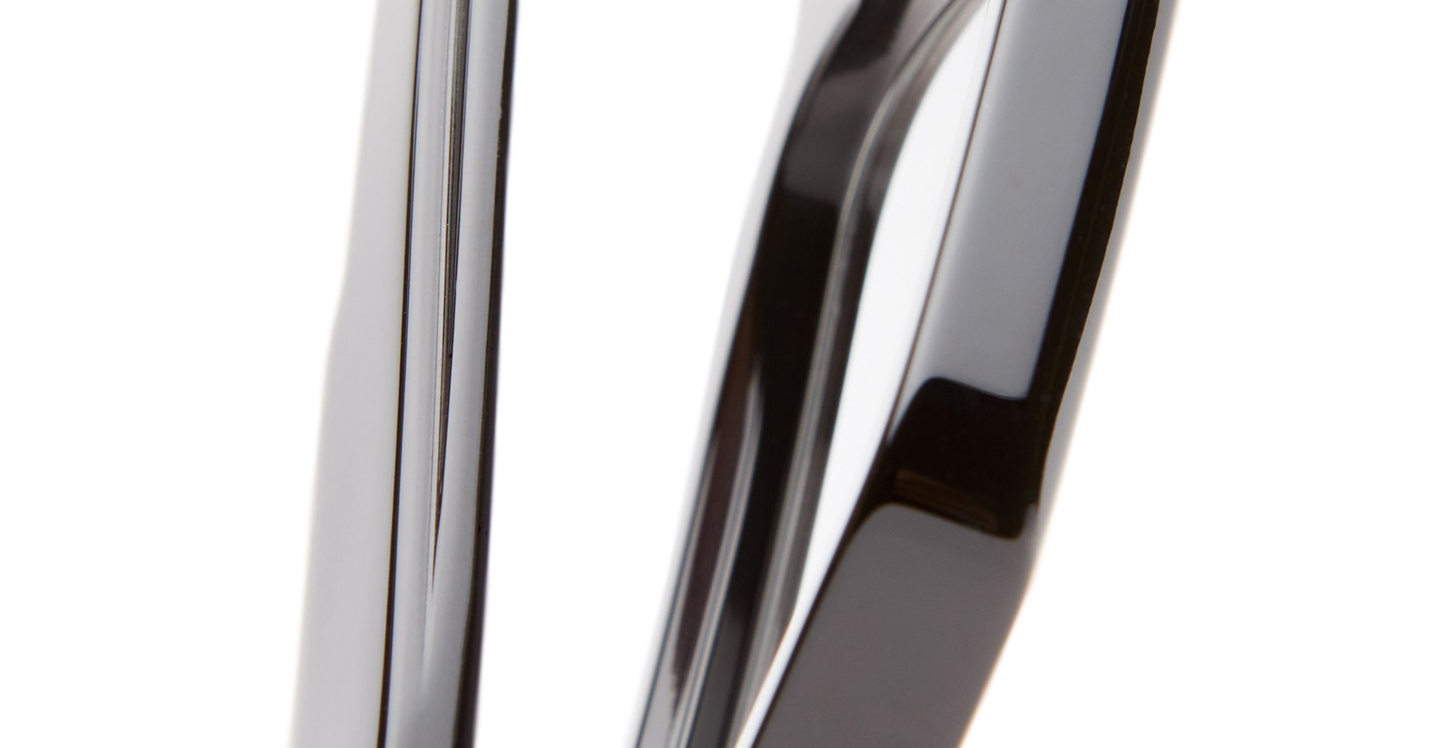 Kuboraum K38 Optical Frame in BS Black Shine KROK38BS000000OP