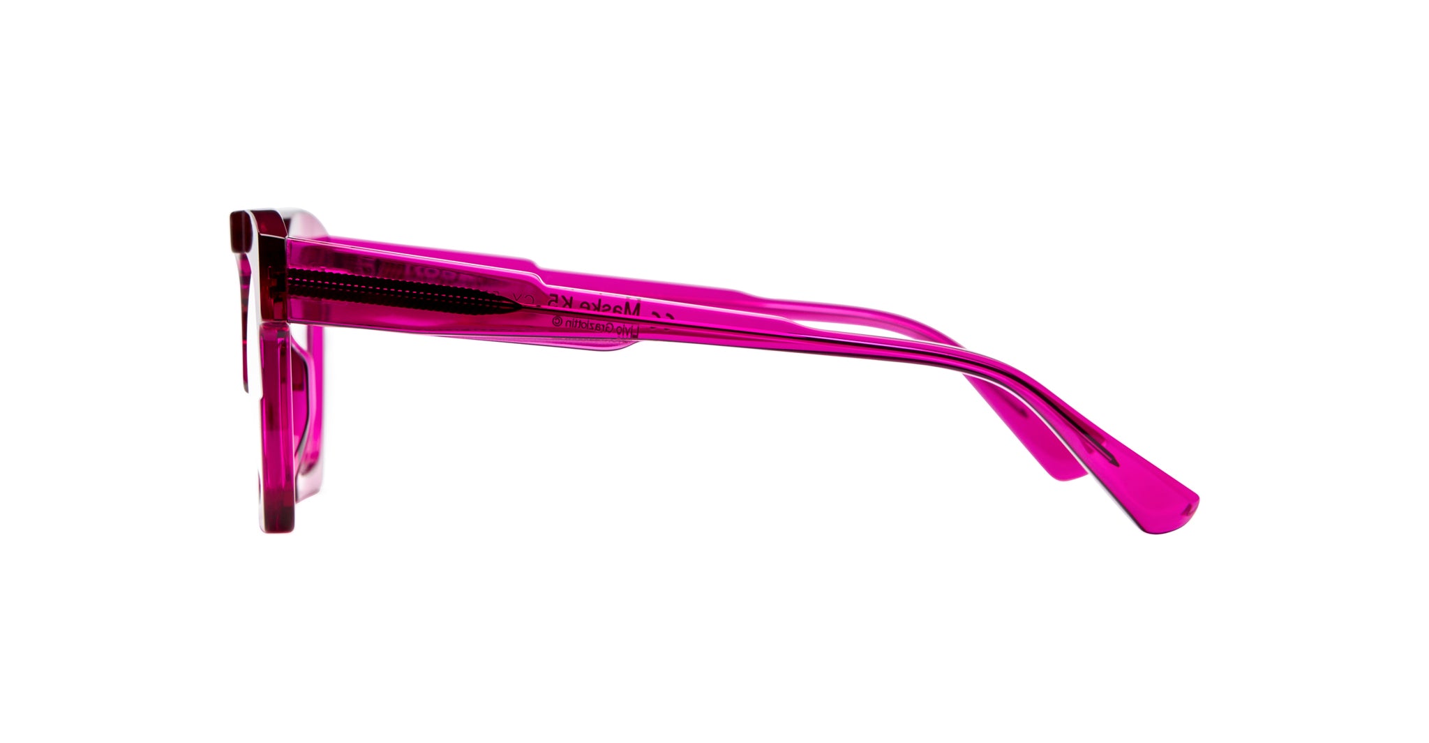 Kuboraum K5 Optical Frame in Color CY Cyclamine Profile