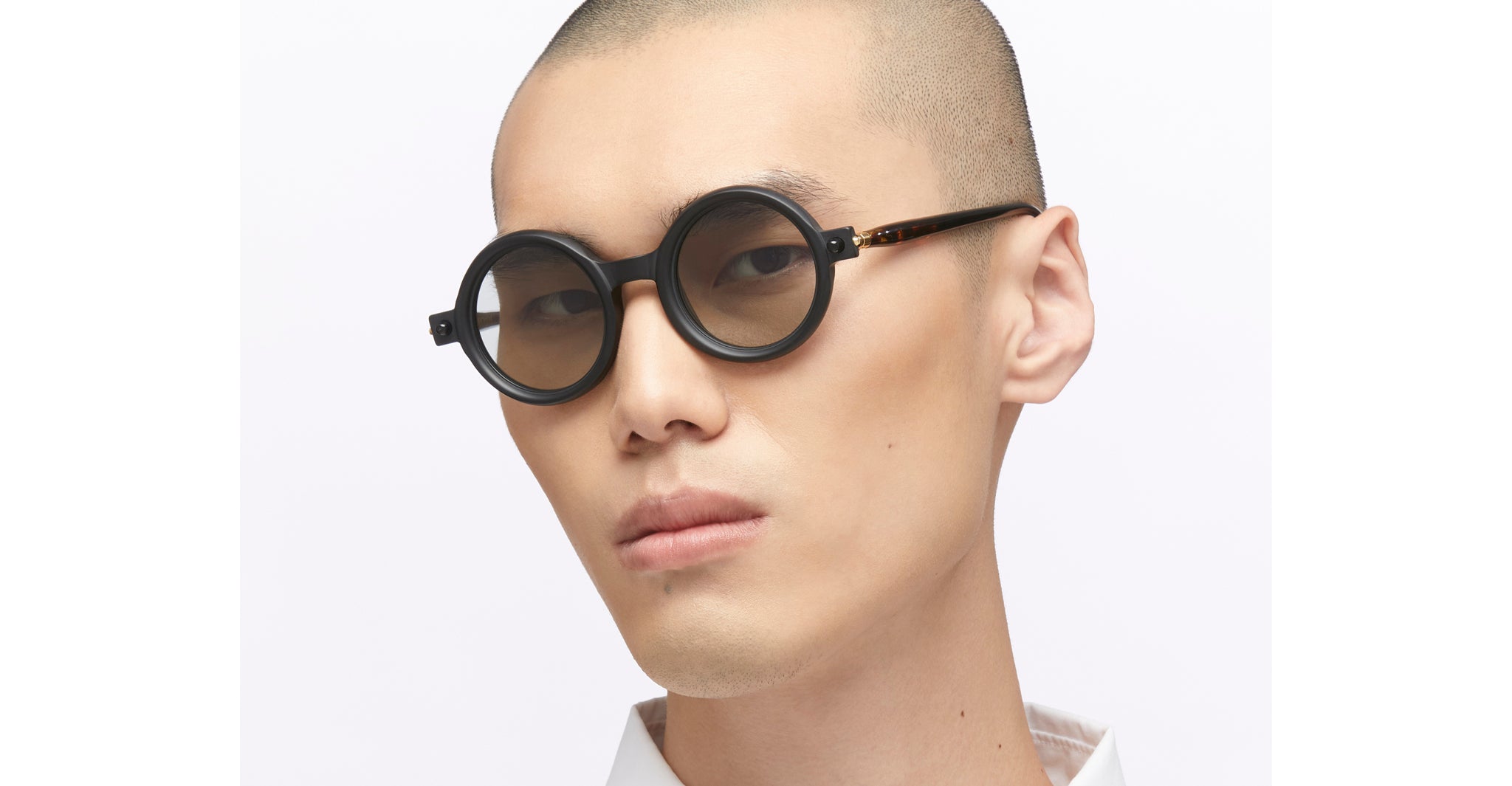 Kuboraum P1 Sunglass in BMH Black Matte KRS0P1BMH000002F