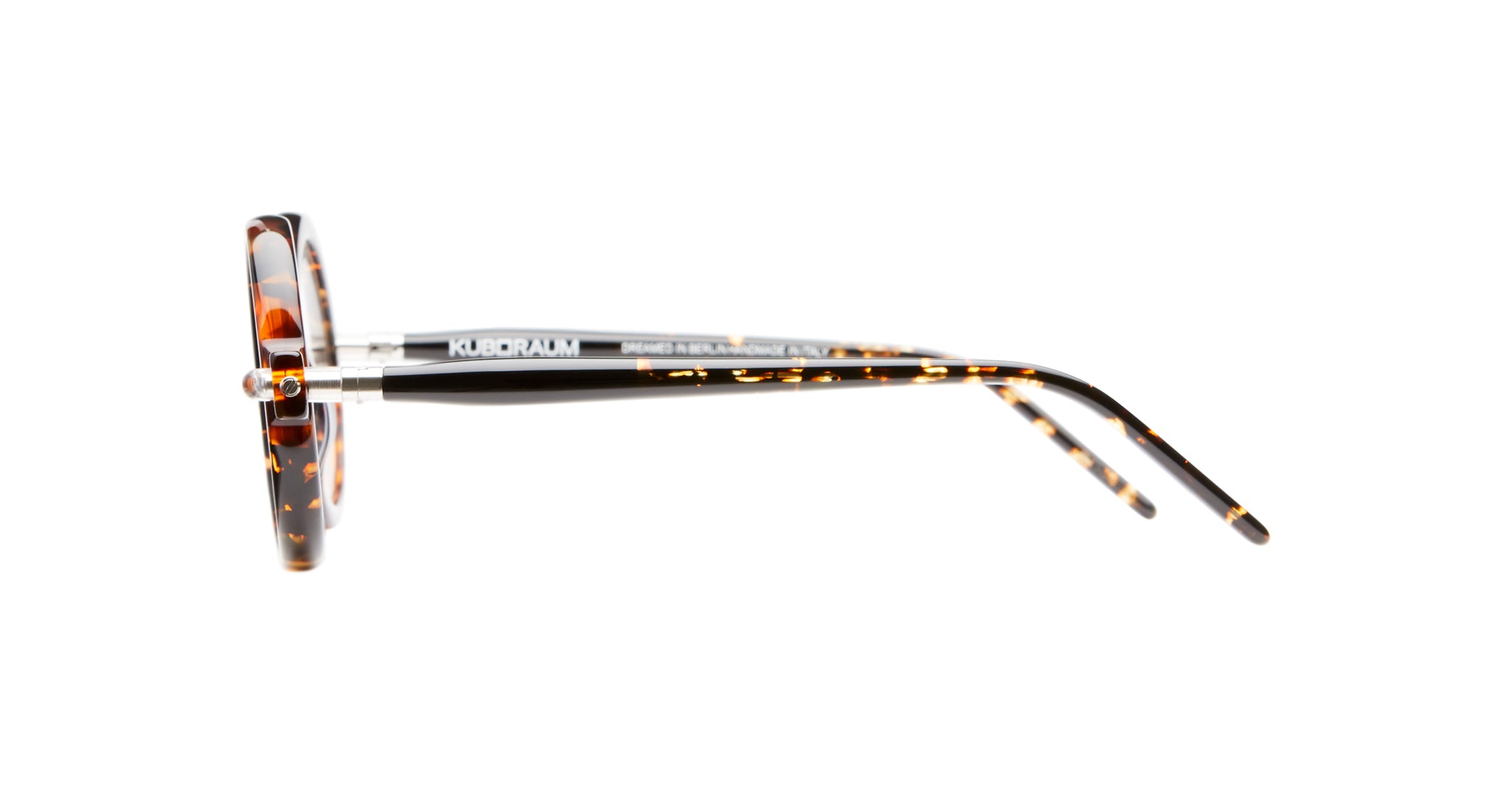 Kuboraum P1 HSP Frame in Havana Stripes KRO0P1HSP00000OP