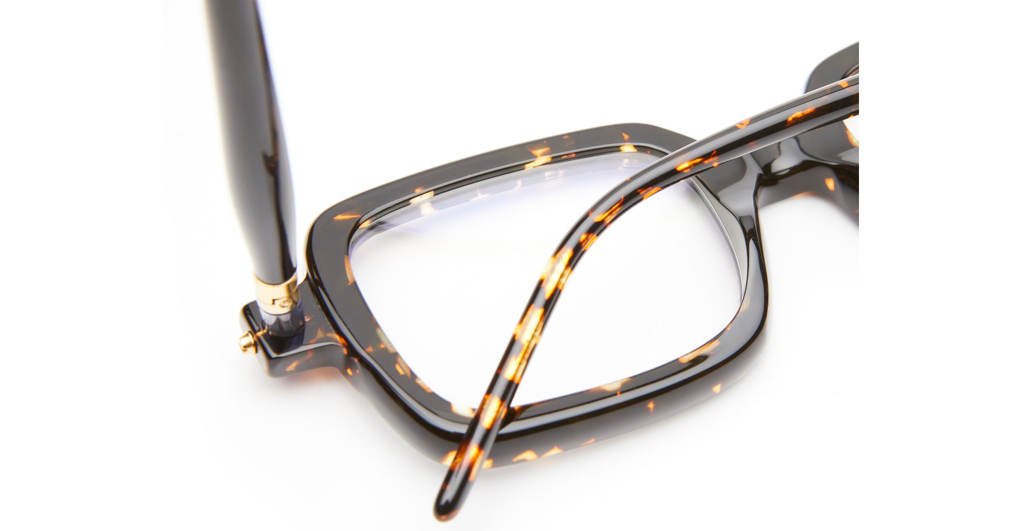 Kuboraum P2 DT in Dark Tortoise with Black Shine and Dark Tortoise KRO0P2DT000000OP