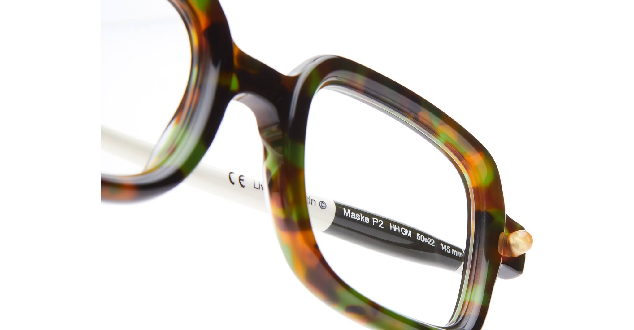 Kuboraum P2 HH GM in Havana with Military Green and Cream KRO0P2HHGM0000OP