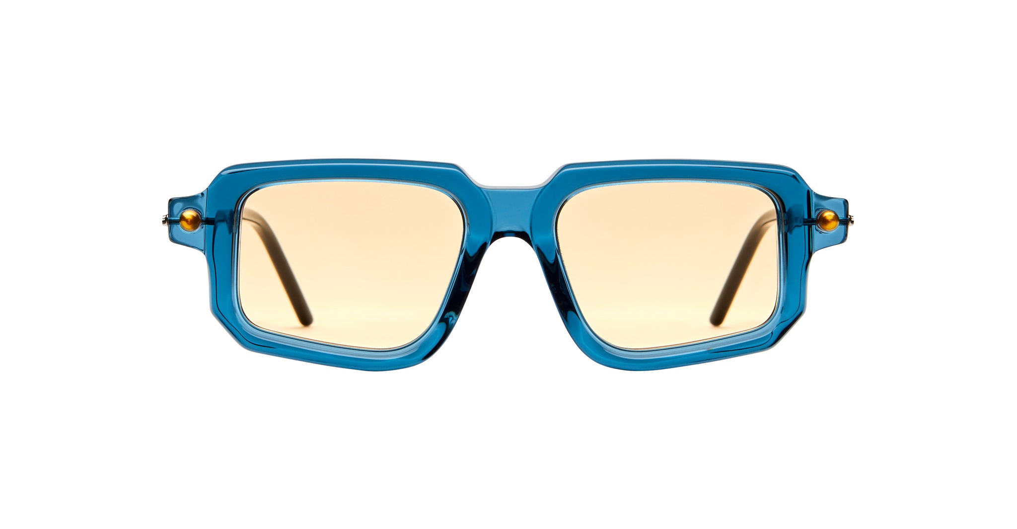 Kuboraum P23 BBY Sunglass in Petrol Blue KRSP23BBY000002R