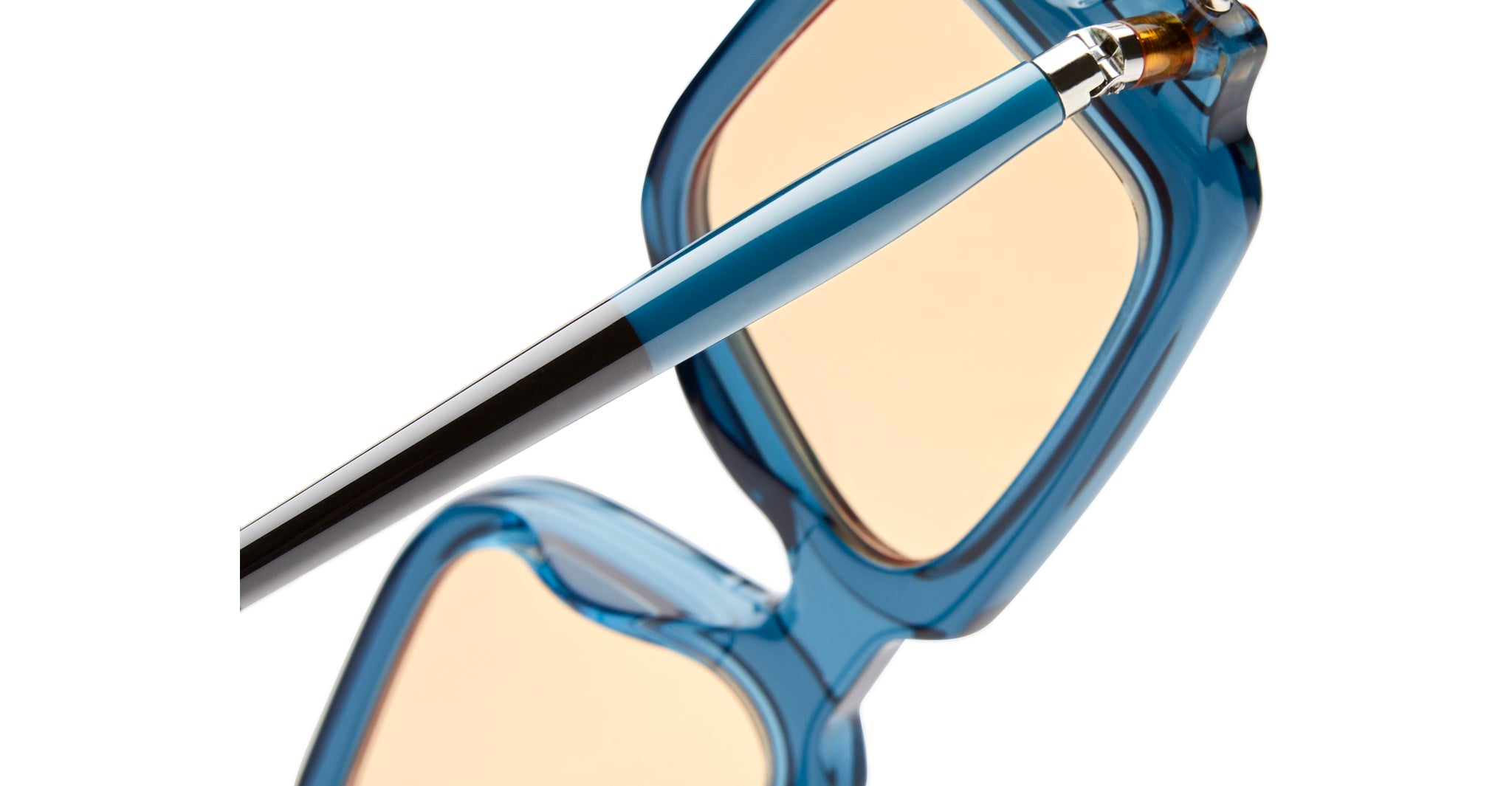 Kuboraum P23 BBY Sunglass in Petrol Blue KRSP23BBY000002R