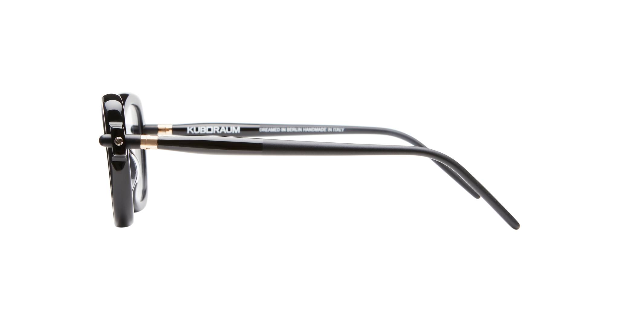Kuboraum P5 Maske in Black Shine Rx KRO0P5BB000000OP