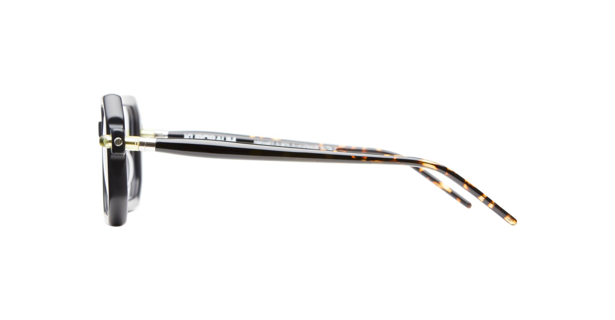 Kuboraum P8 BM DT in Black Matte and Dark Tortoise KRO0P8BMDT0000OP