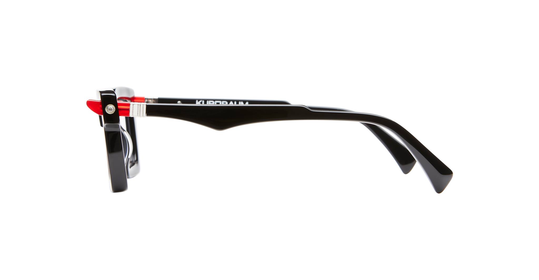 Kuboraum Q2 Maske in Black Shine Rx KRO0Q2BS000000OP