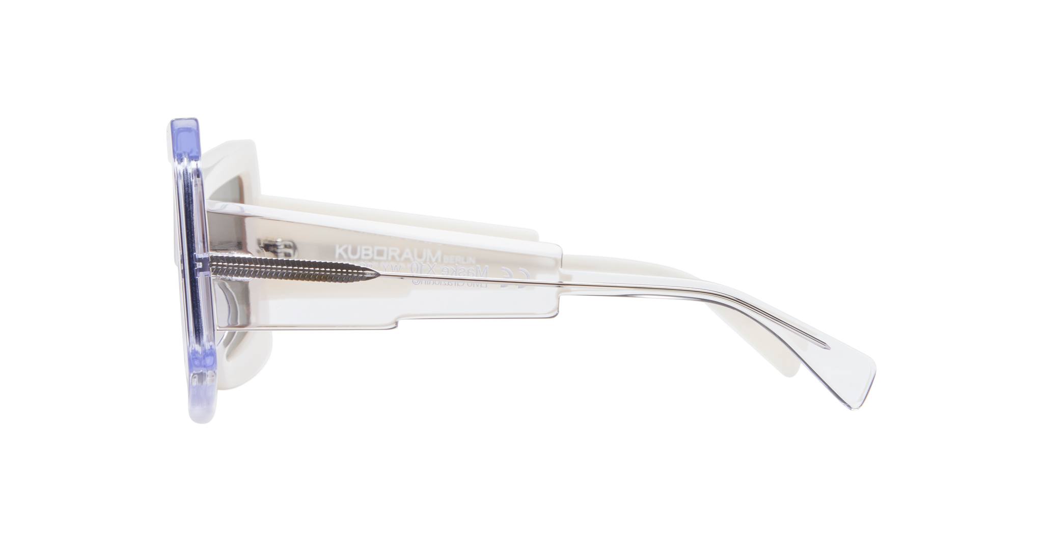 Kuboraum X10 WY in White + Crystal KRSX10WY0000002Y