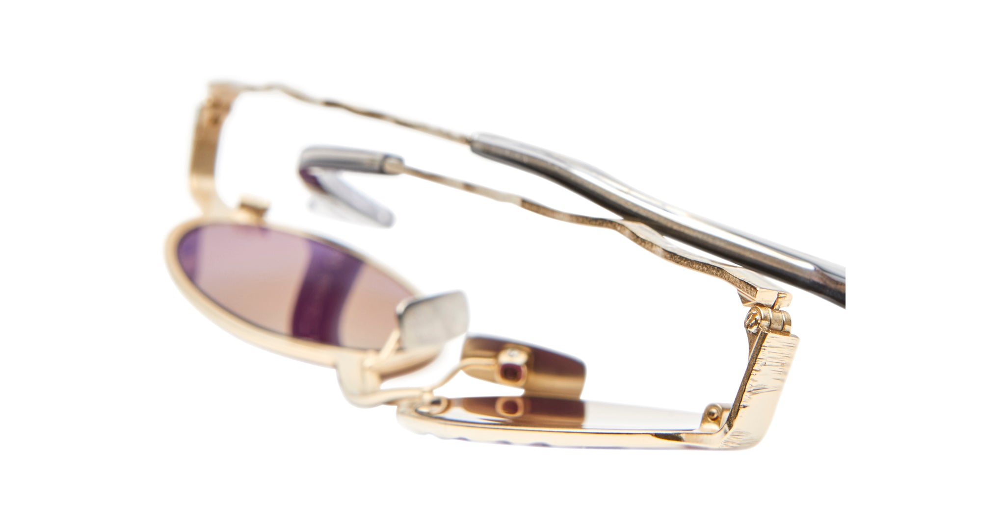 Kuboraum Z24 GD Sunglass in Gold KRSZ24GD000000VC