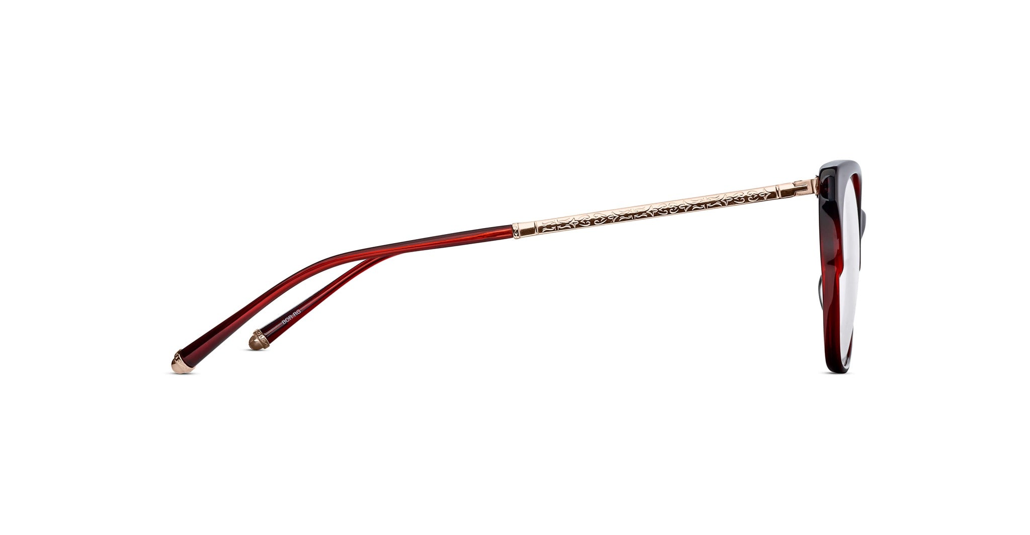 Matsuda M2042 Bordeaux and Rose Gold Rx M2042-RX-BOR-RG-52