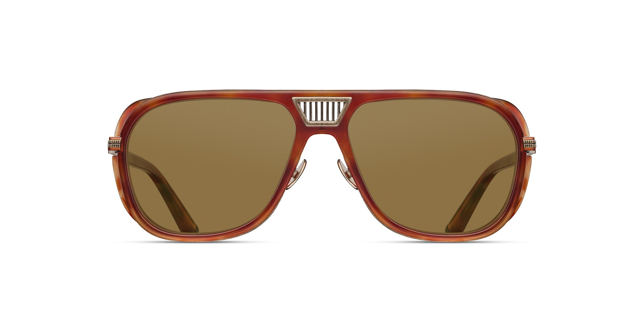 Matsuda M3023-V2 in Antique Gold M3023-V2.SG.AG-MDE.55