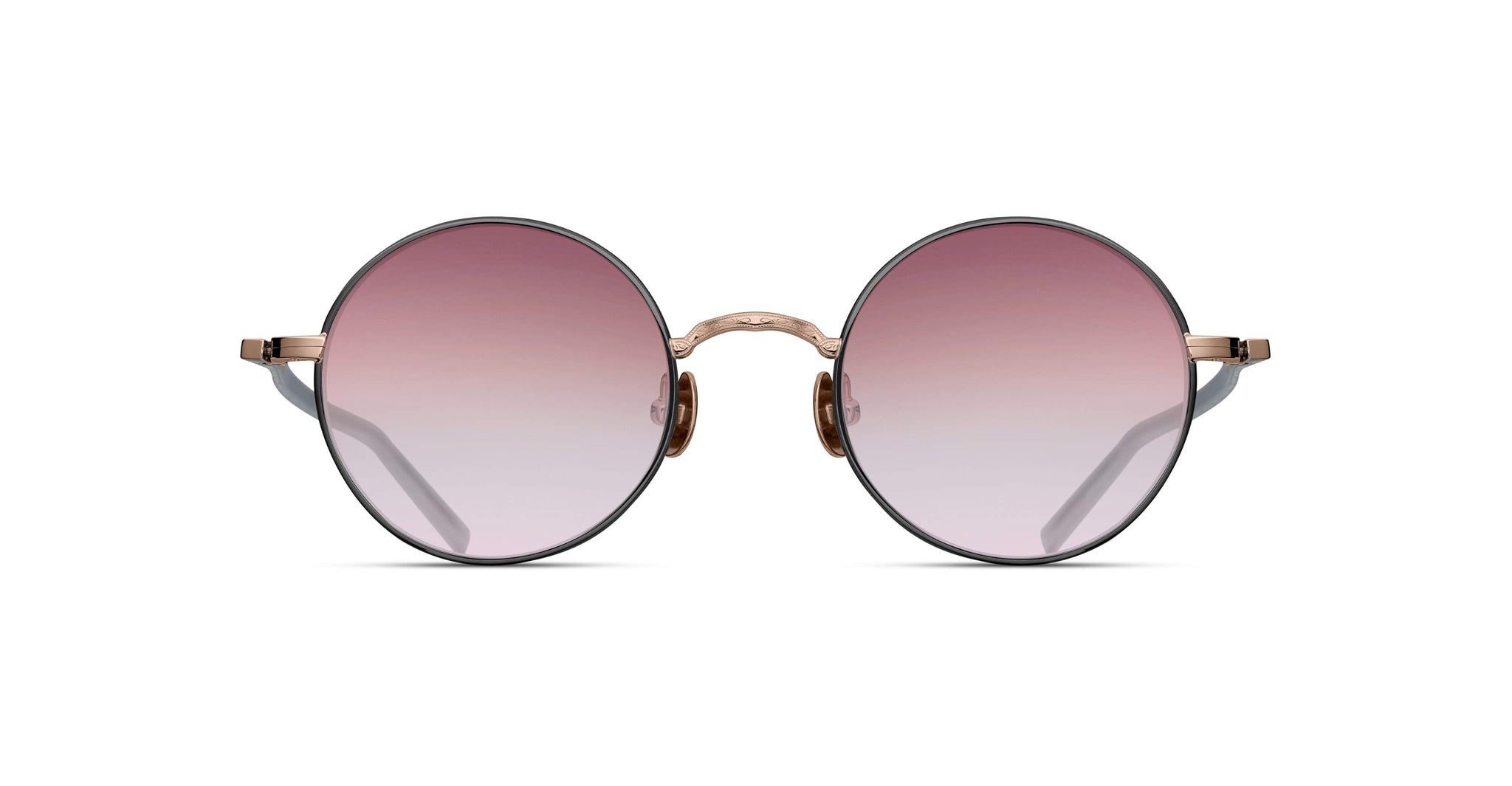 Matsuda M3087 Sunglass in Rose Gold M3087.SG.RG-MBK.46