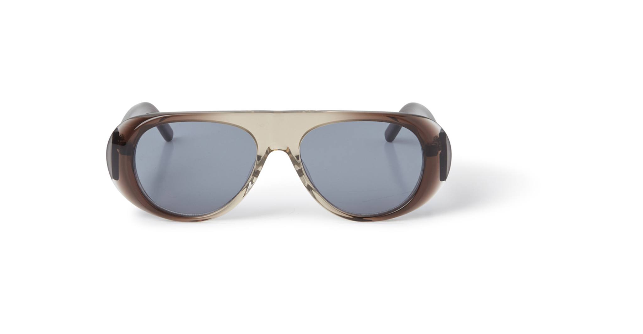 Palm Angels Sierra Sunglasses in Crystal Melange Grey PERI011F22PLA0010845