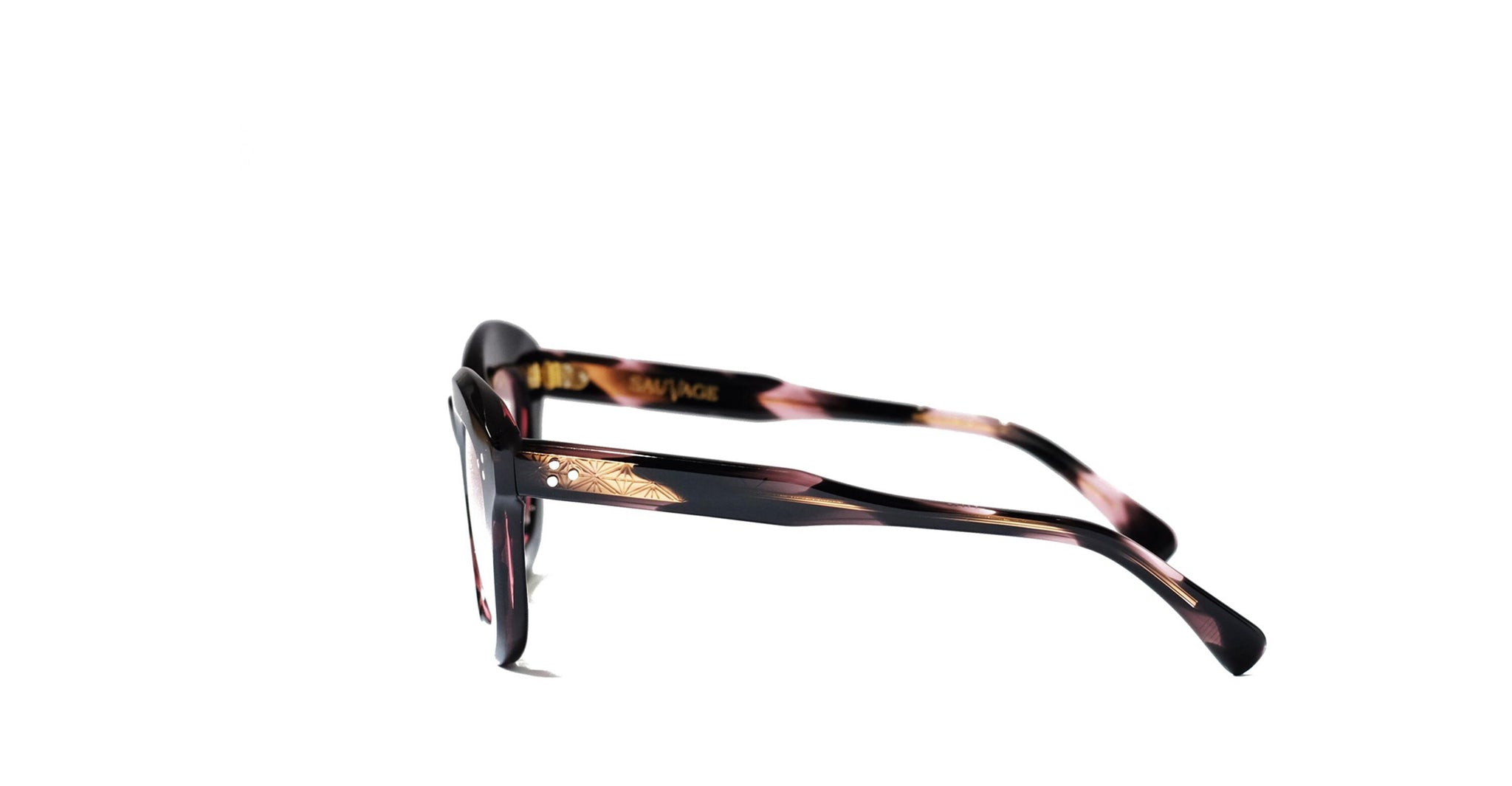 Sauvage Republique Optical Frame in Color Lavender Sasa Profile View