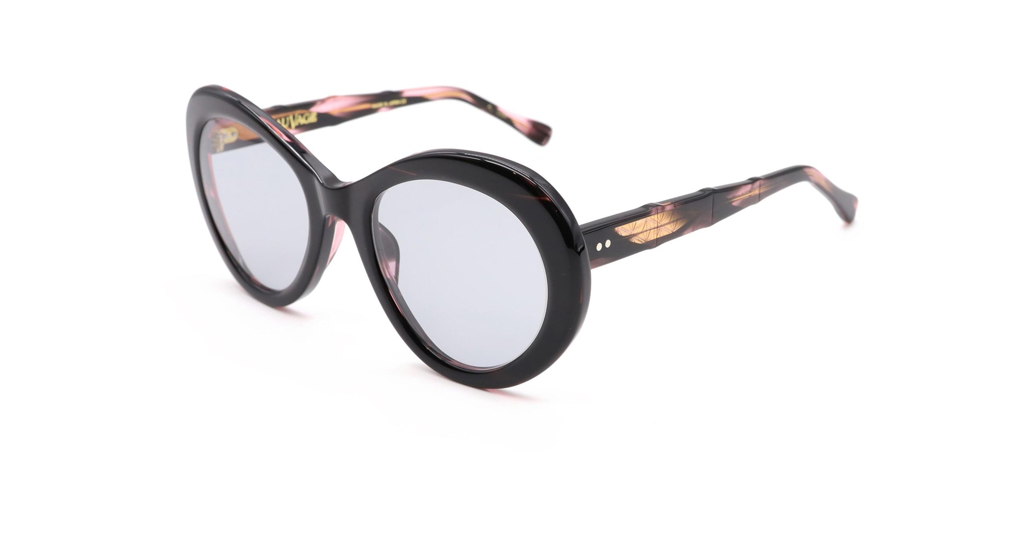 Sauvage Simone Sunglass in Color Lavender Sasa Profile View