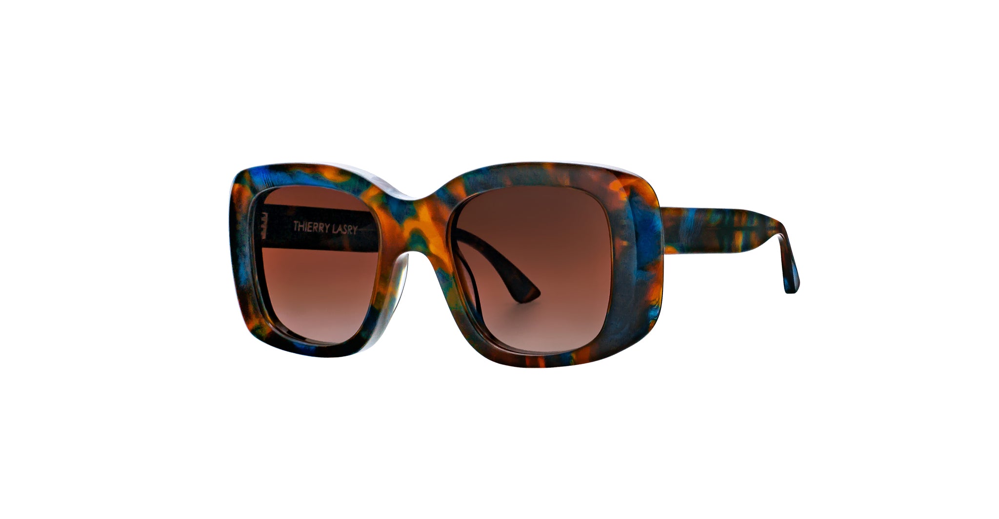Thierry Lasry Swimmy in Blue and Brown SWIMMY0815