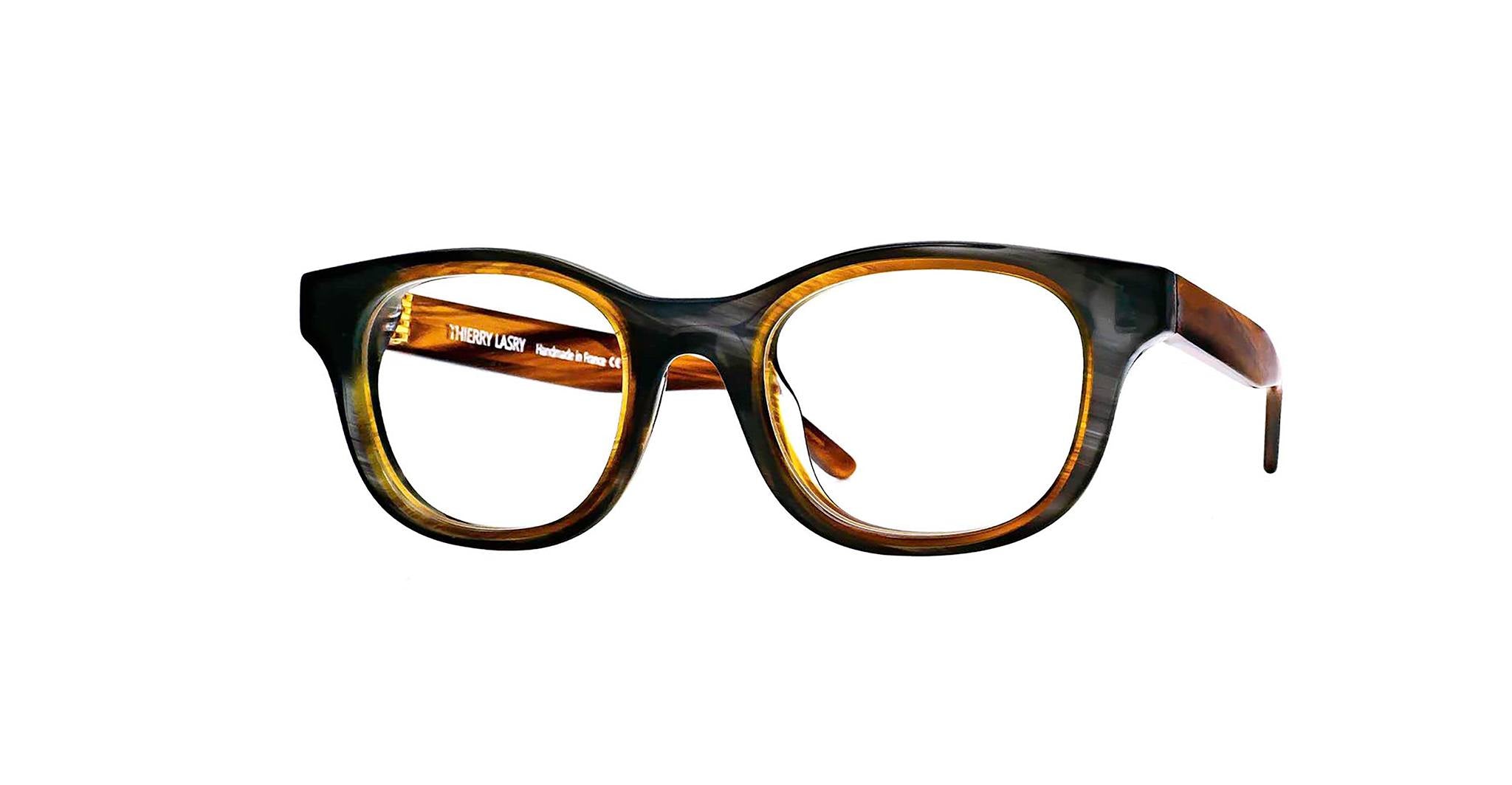 Thierry Lasry Tyranny 820 in Dark Grey Pattern TYRANNY820