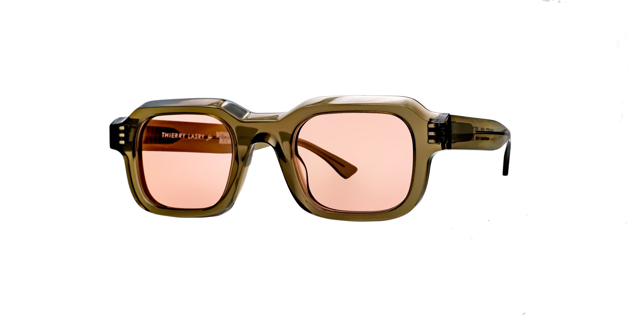 Thierry Lasry Vendetty x Midnight Rodeo in Dark Brown VENDETTY1958PINK