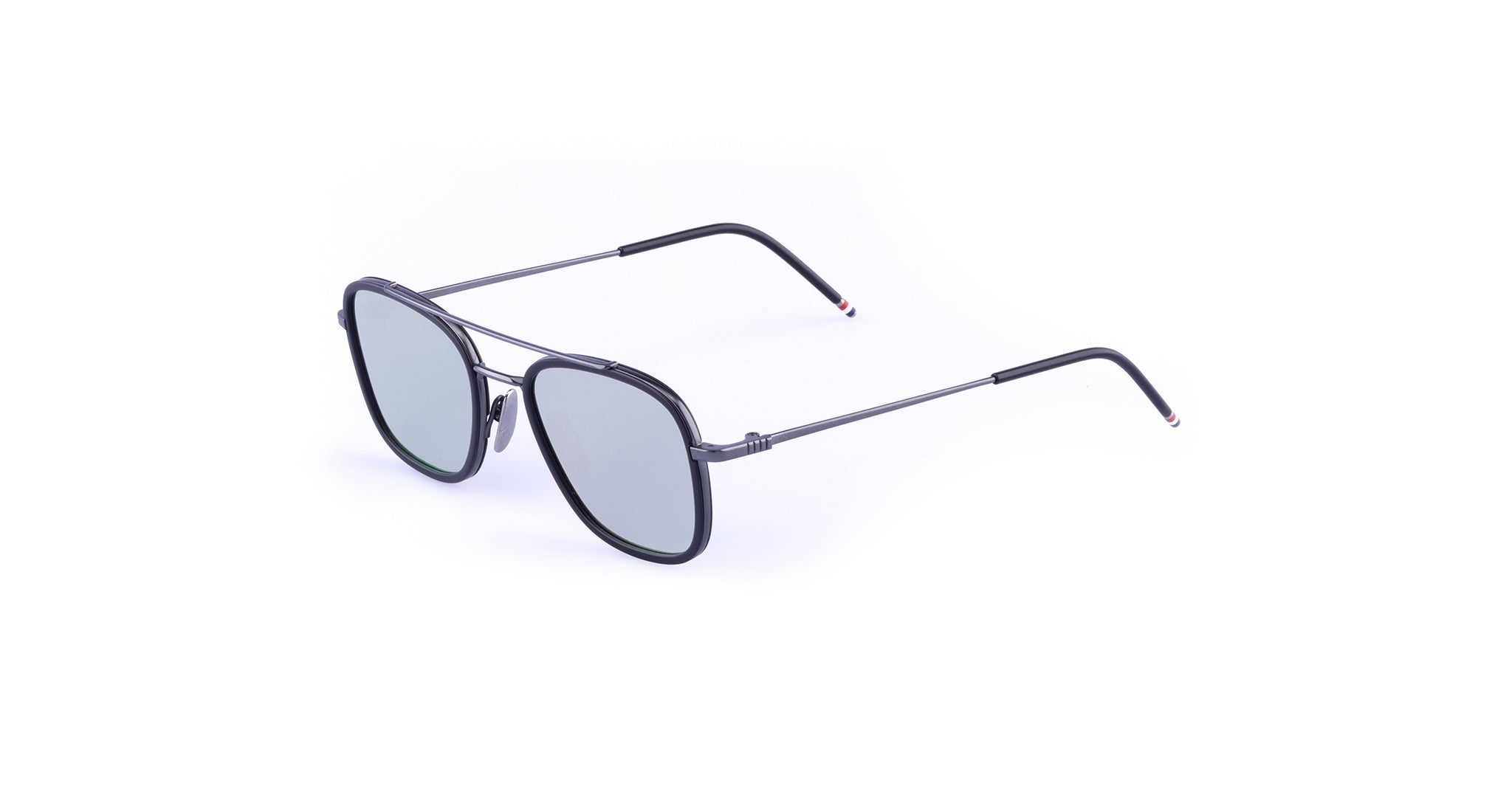 Thom Browne Model 800 Sunglasses in Matte Black