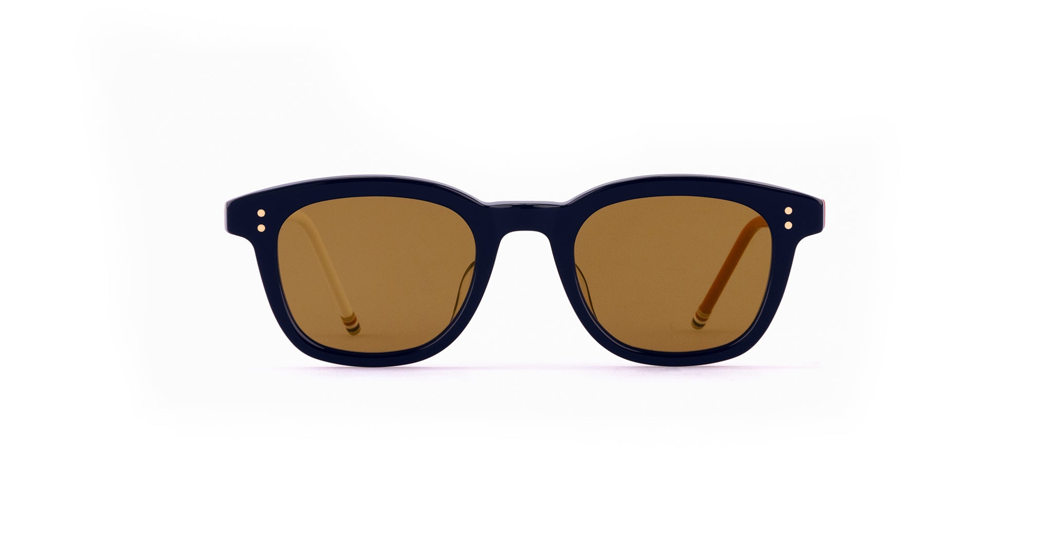 Thom Browne 921 Sunglasses in Navy, Red and White