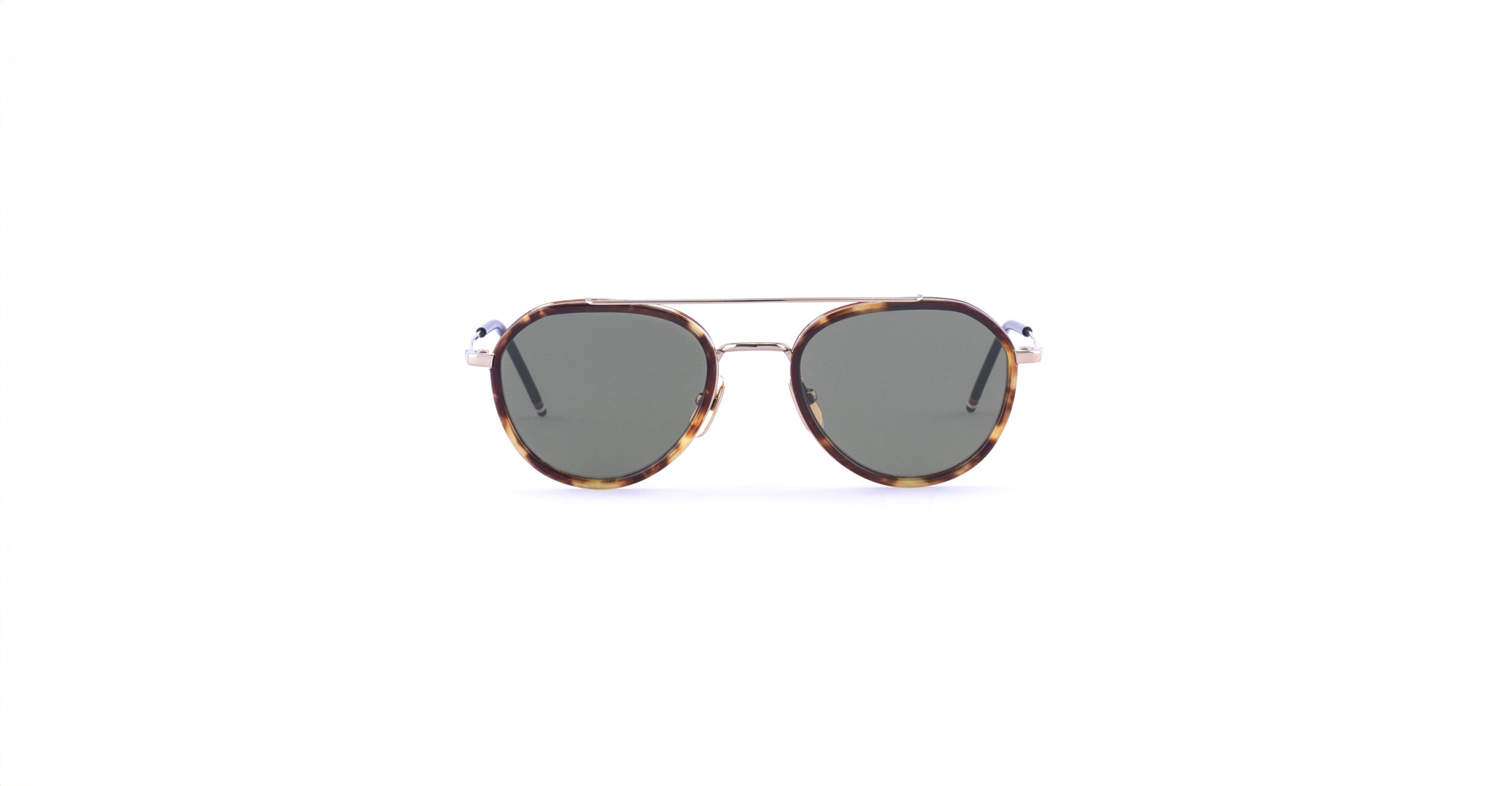 Thom Browne UES801A in Honey Tortoise 215