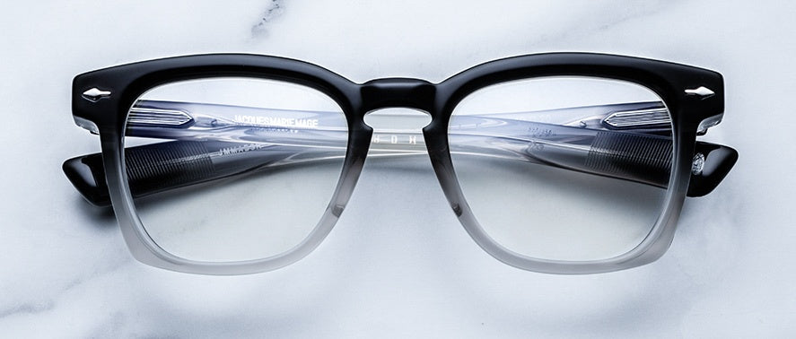 Jacques Marie Mage Arshile eyeglasses in colorway Black Fade