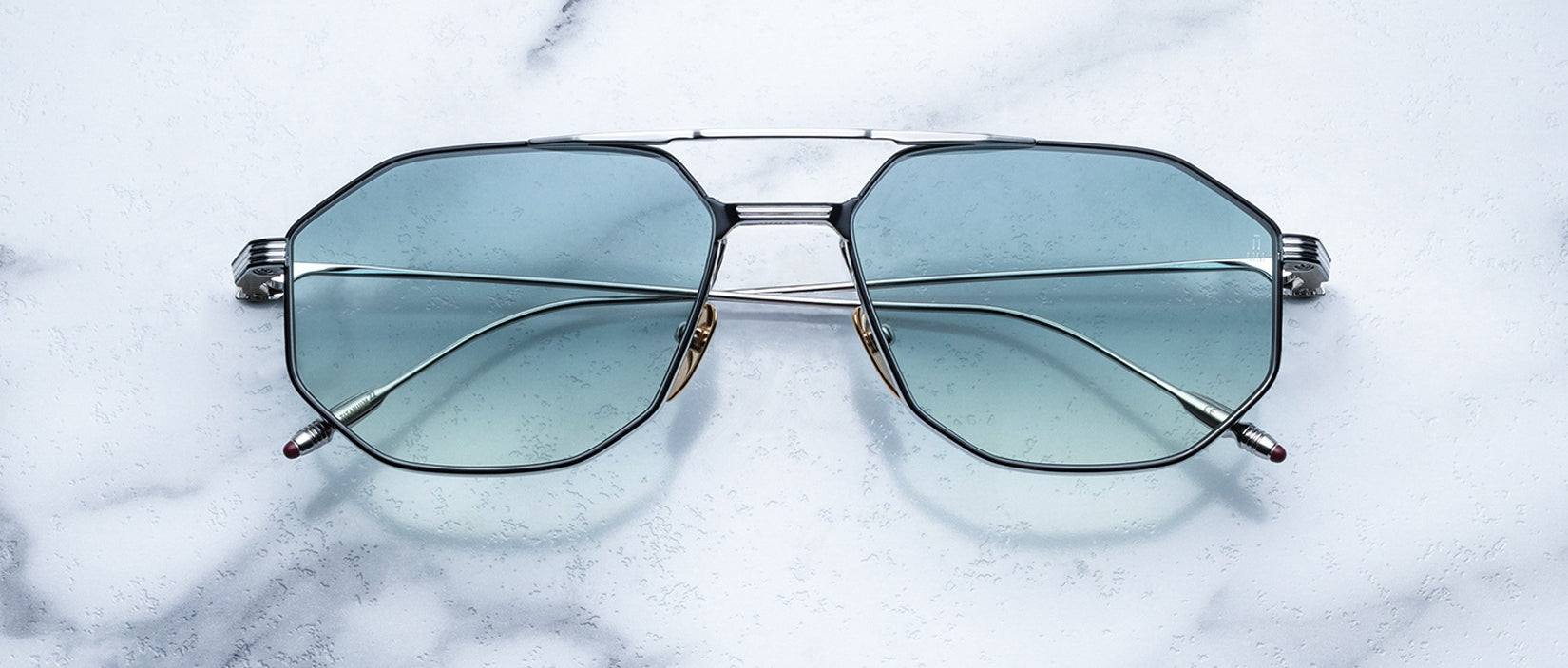 Jacques Marie Mage Bandit style sunglasses in colorway Arcade