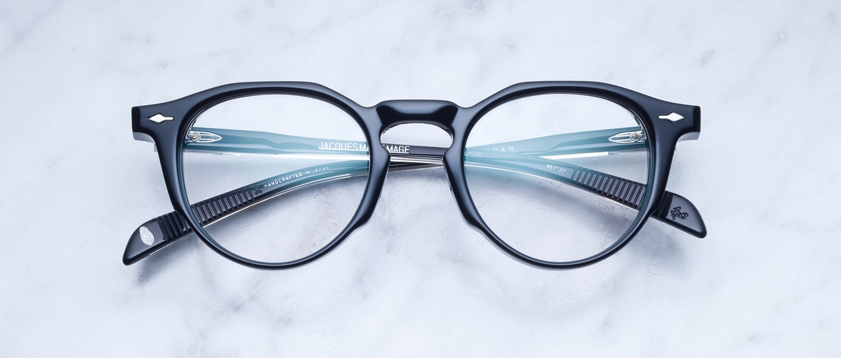 Jacques Marie Mage Sheridan eyeglasses in colorway Cosmos JMMSRRX-70
