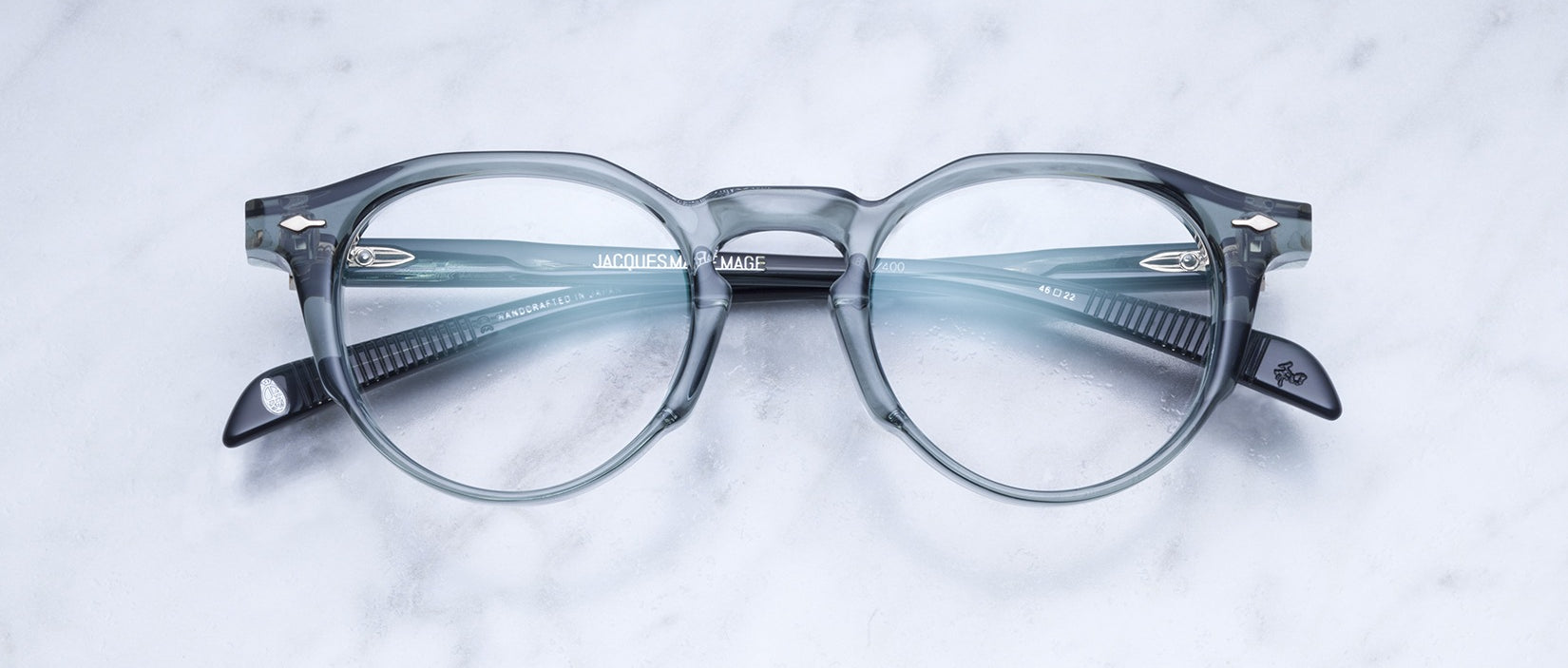 Jacques Marie Mage Sheridan eyeglasses in Storm JMMSRRX-2G