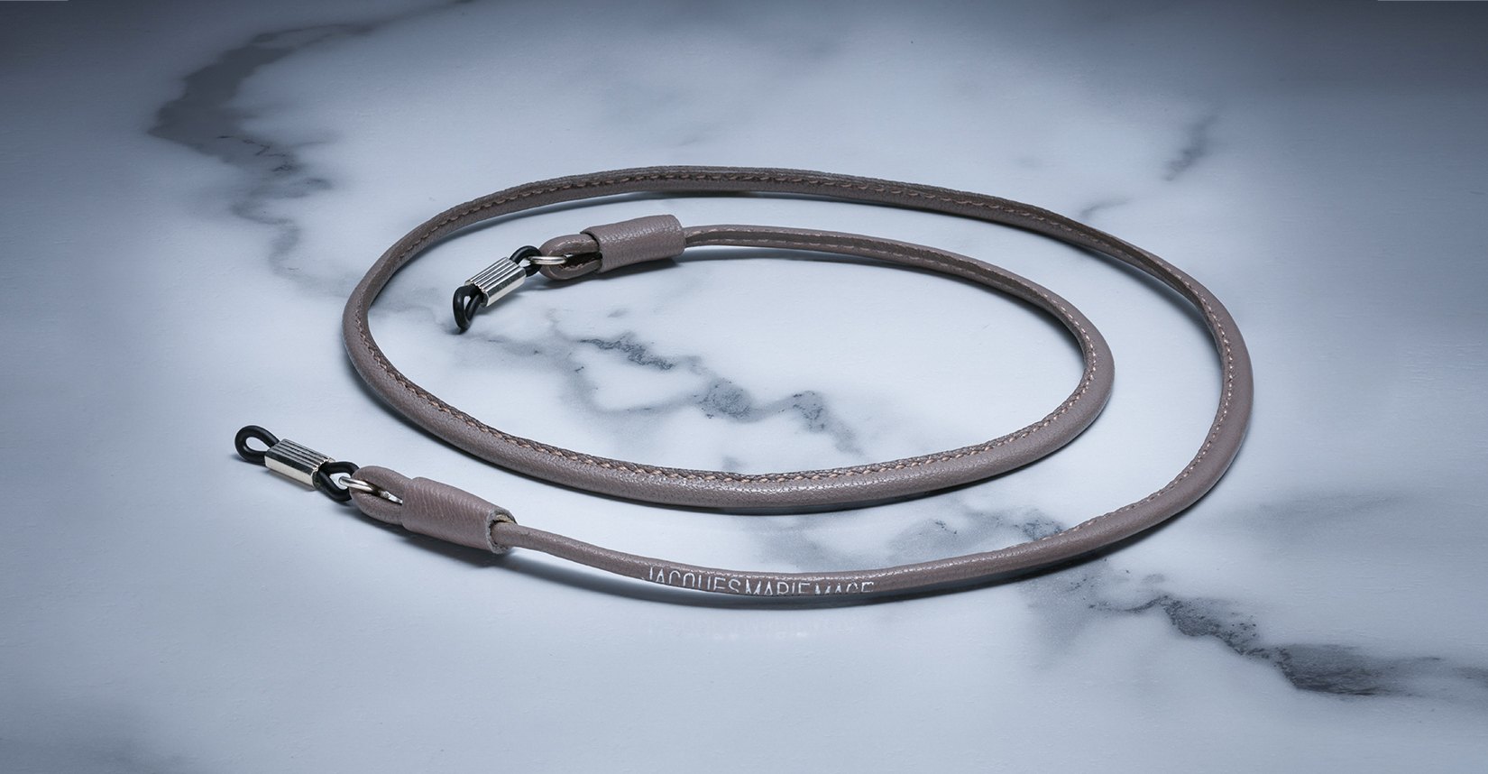 Jacques Marie Mage Rounded Strap in London Fog JMM-ACCS-007